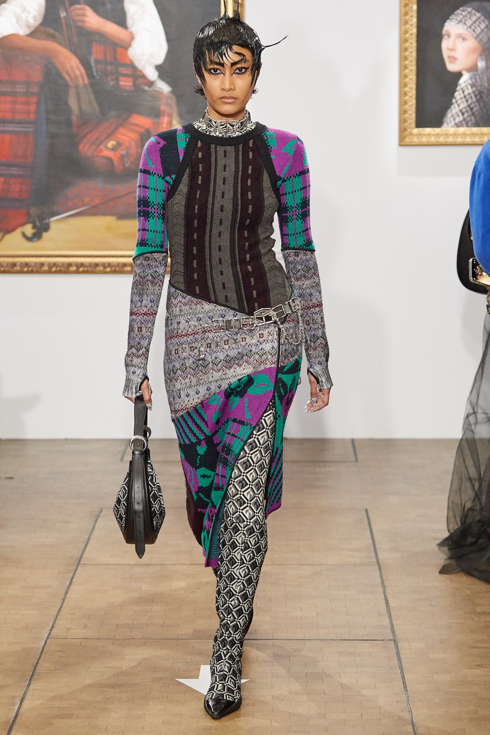 Marine Serre F/W 22 Look 13