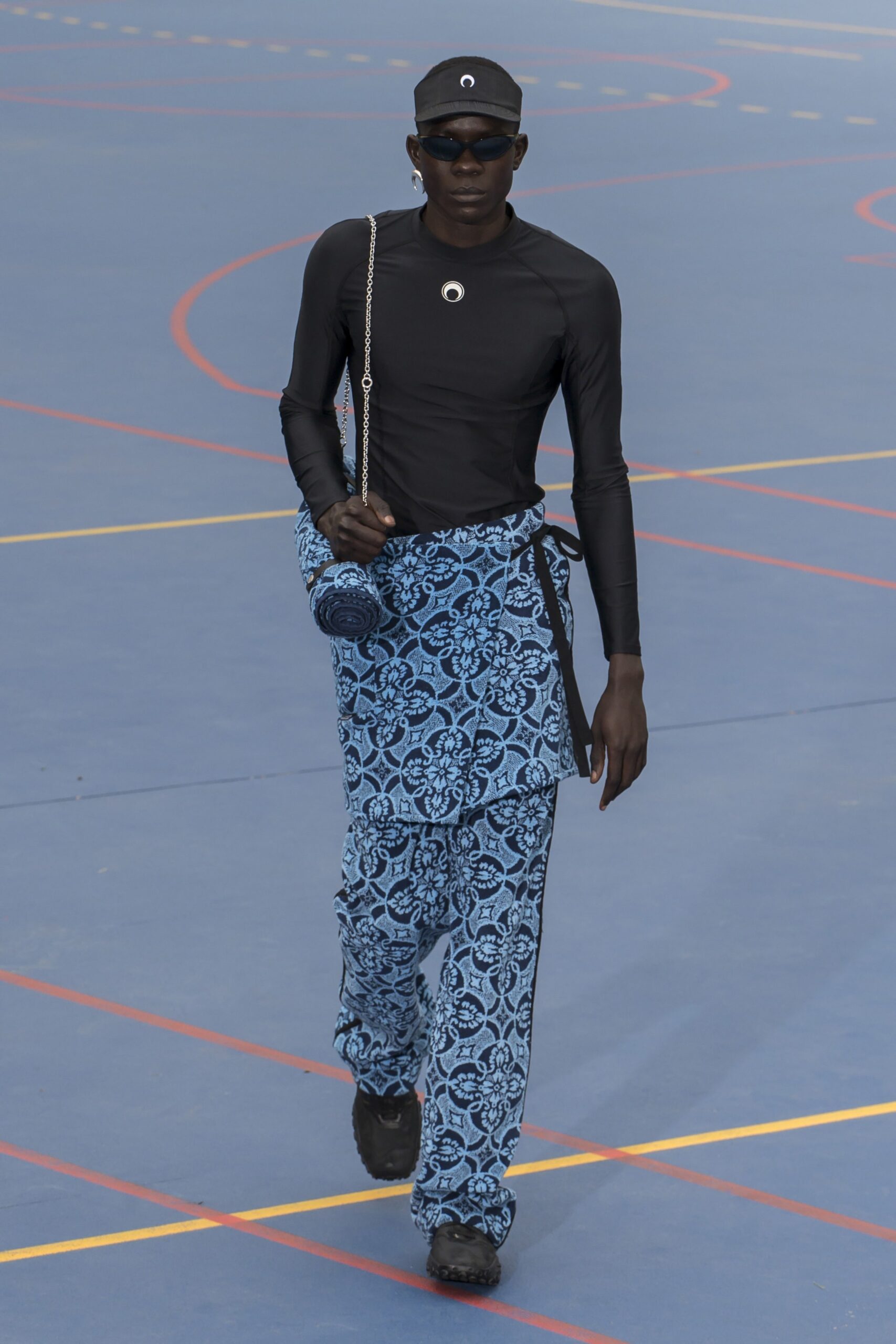 Marine Serre S/S 23 Menswear Look 17