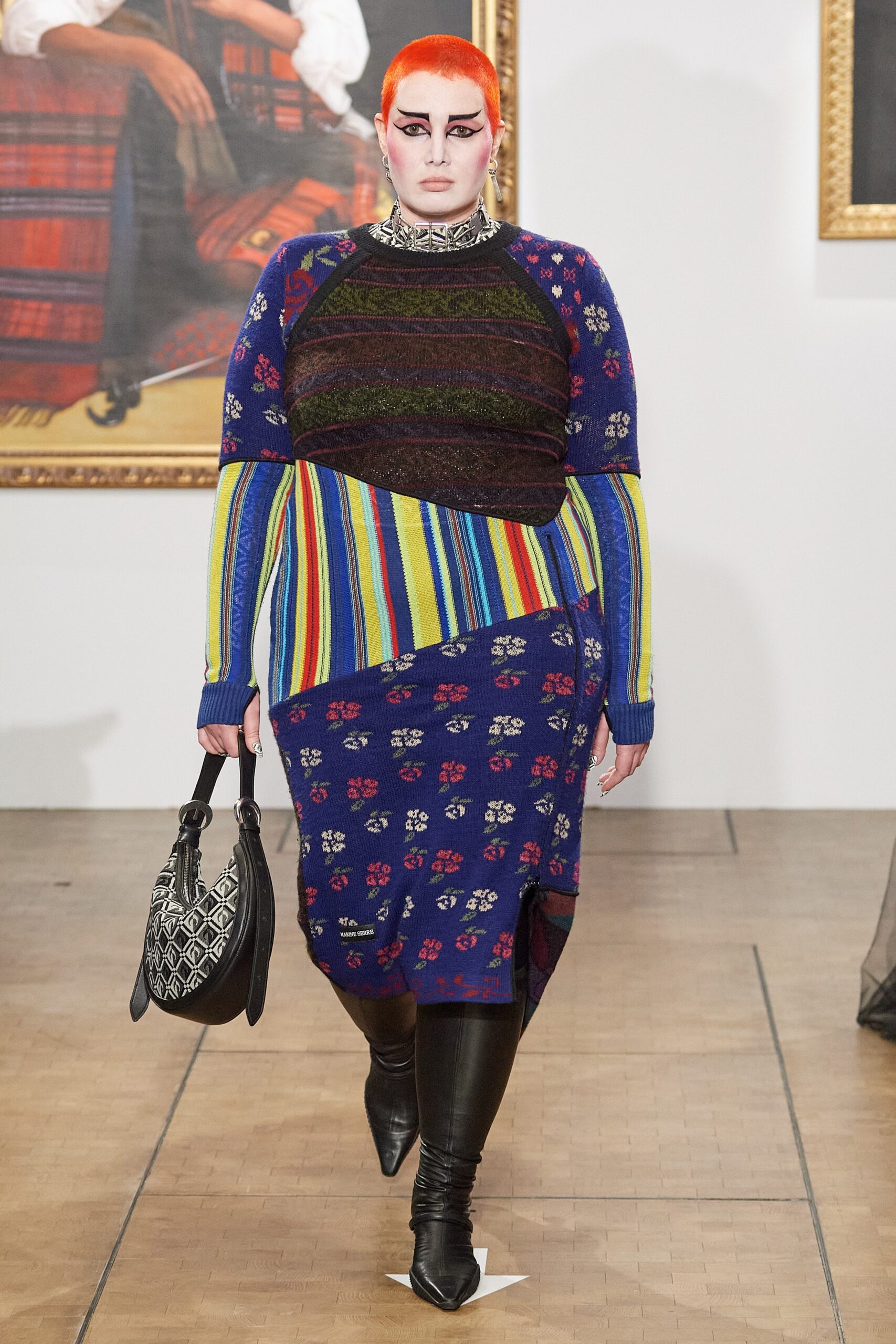 Marine Serre F/W 22 Look 15