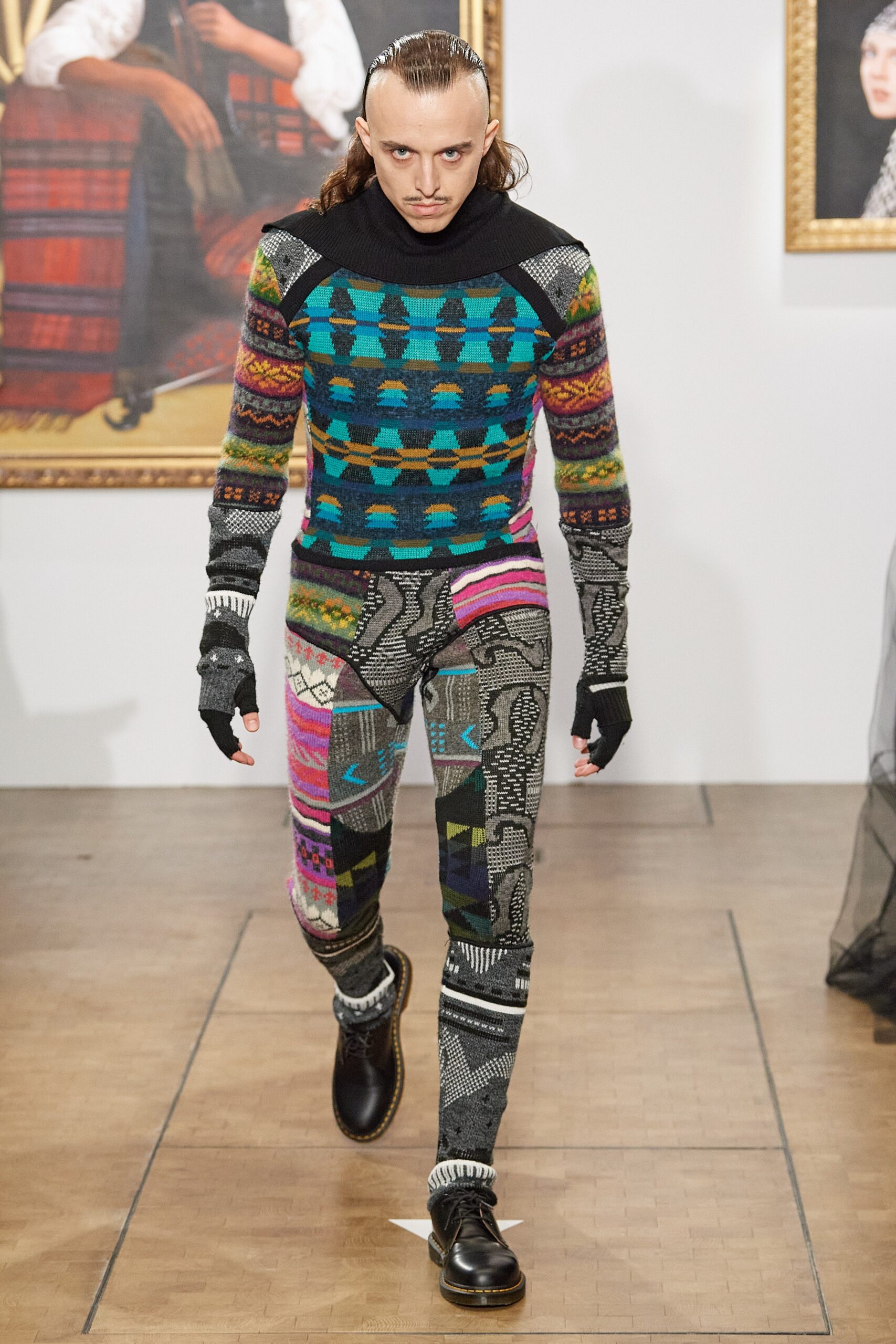 Marine Serre F/W 22 Look 16