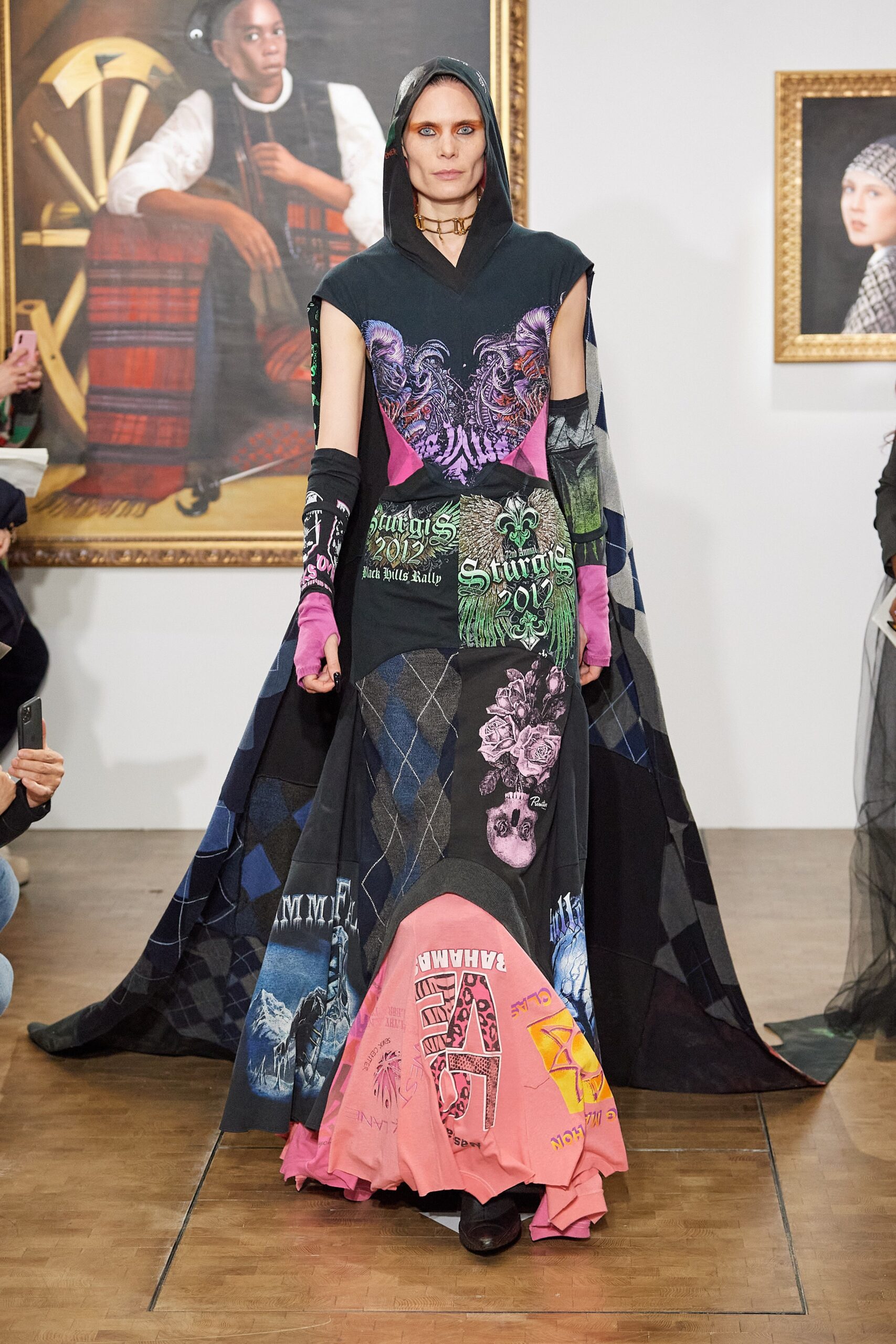 Marine Serre F/W 22 Look 18