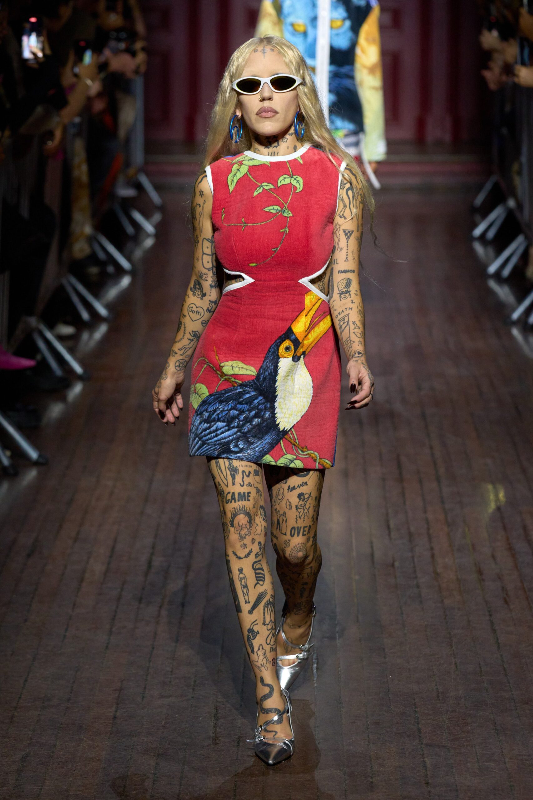 Marine Serre S/S 24 Menswear Look 21