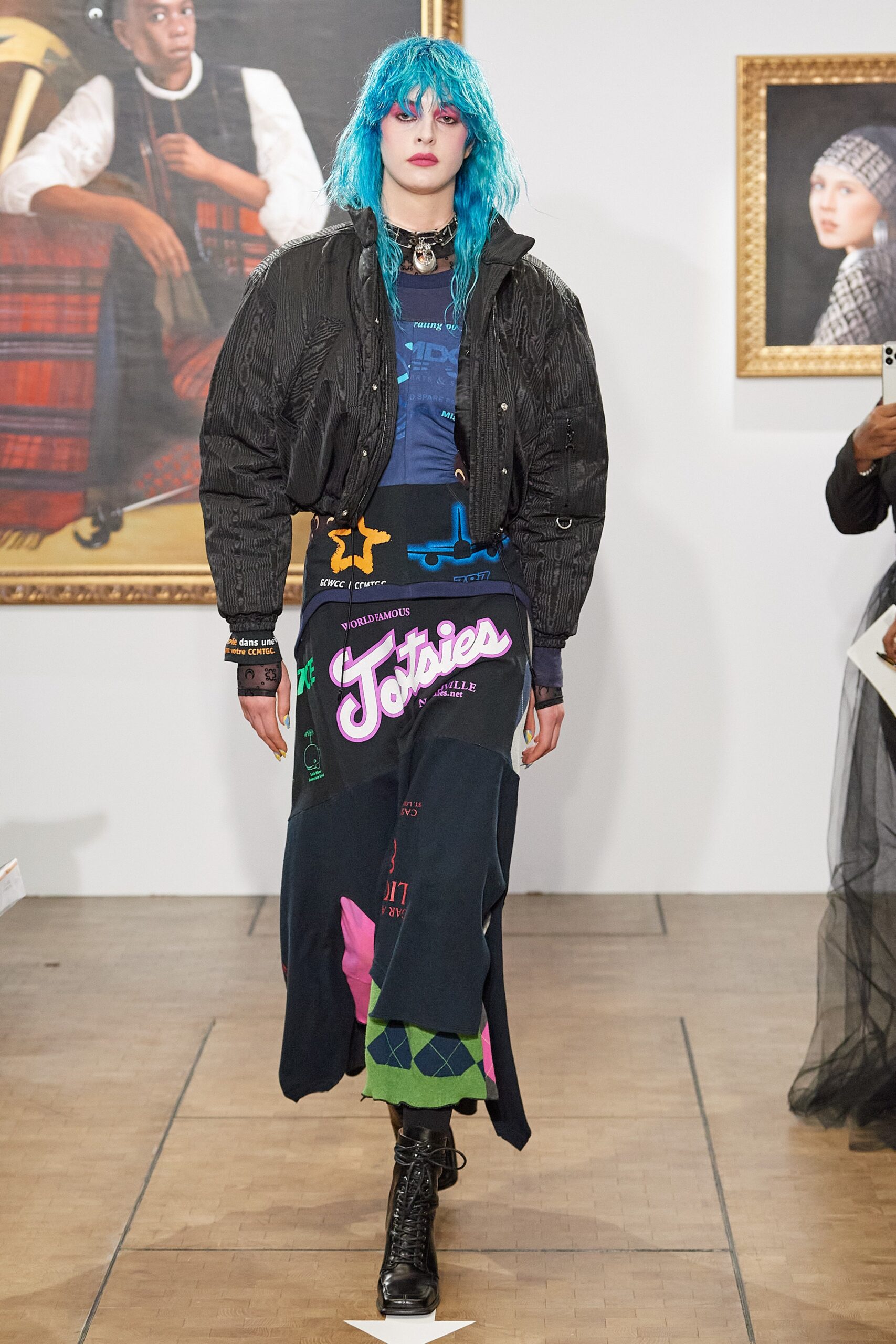 Marine Serre F/W 22 Look 19