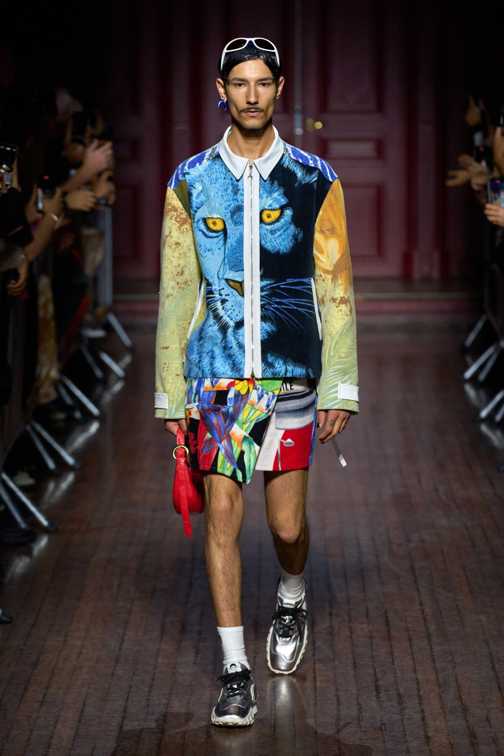 Marine Serre S/S 24 Menswear Look 22