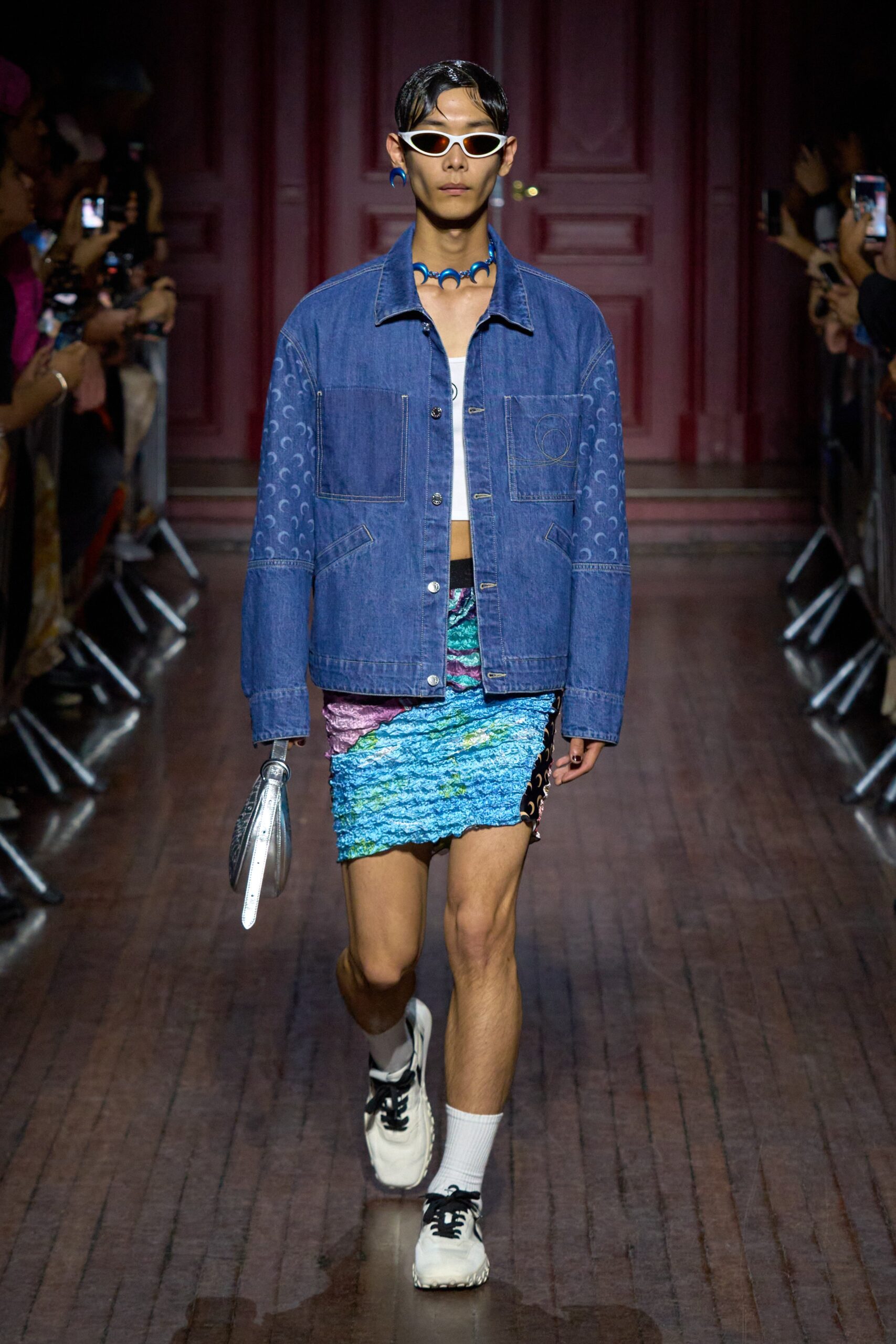 Marine Serre S/S 24 Menswear Look 25
