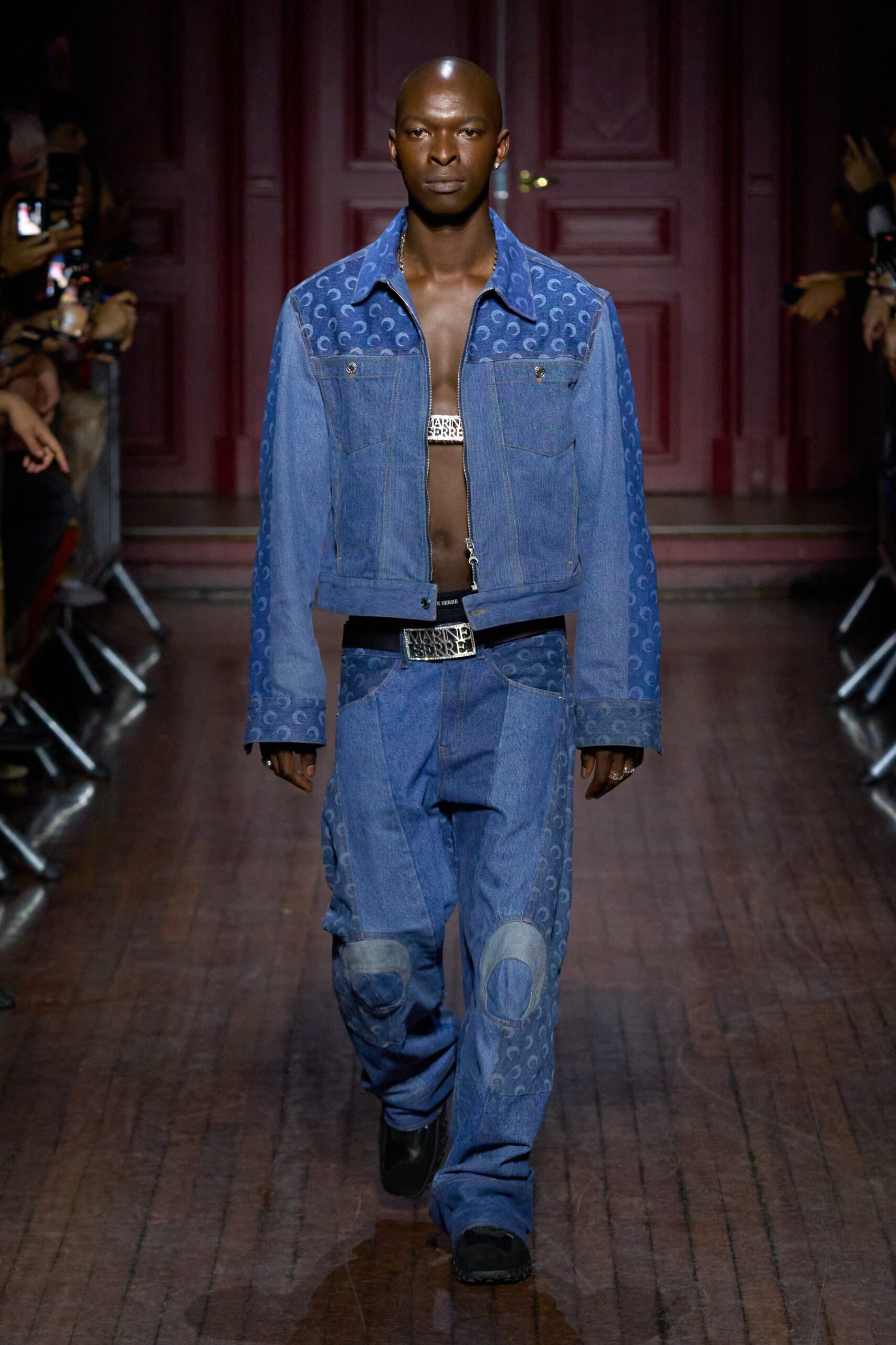 Marine Serre S/S 24 Menswear Look 28