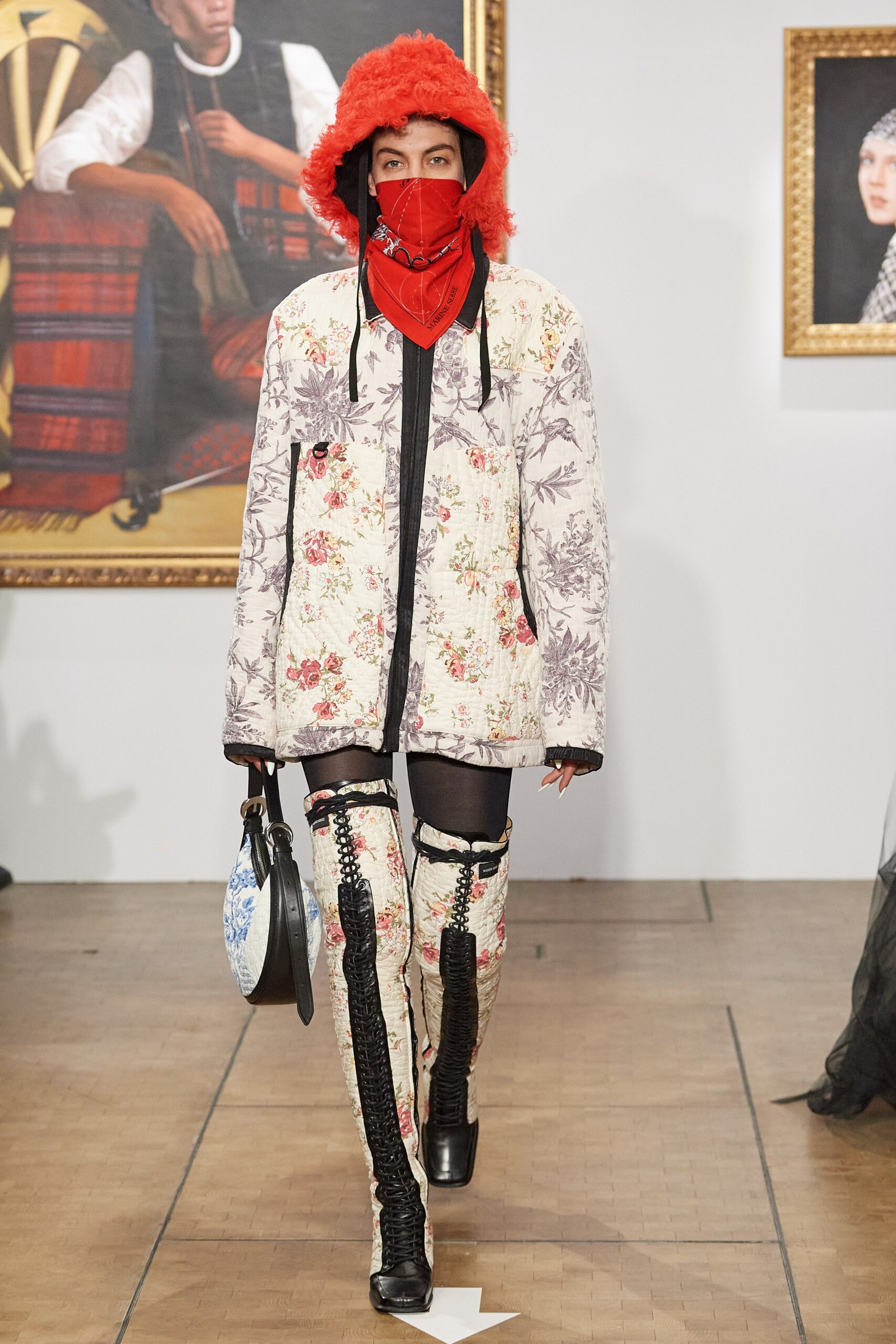 Marine Serre F/W 22 Look 27