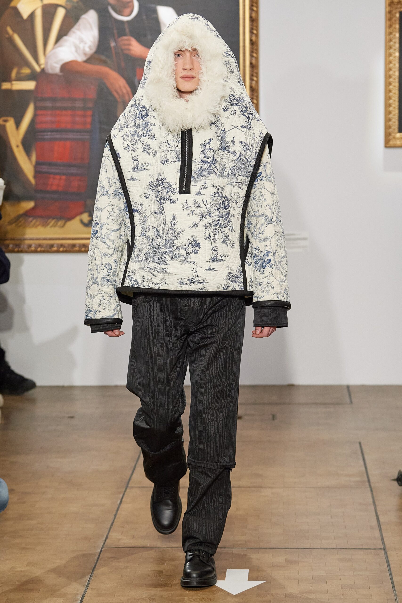 Marine Serre F/W 22 Look 28