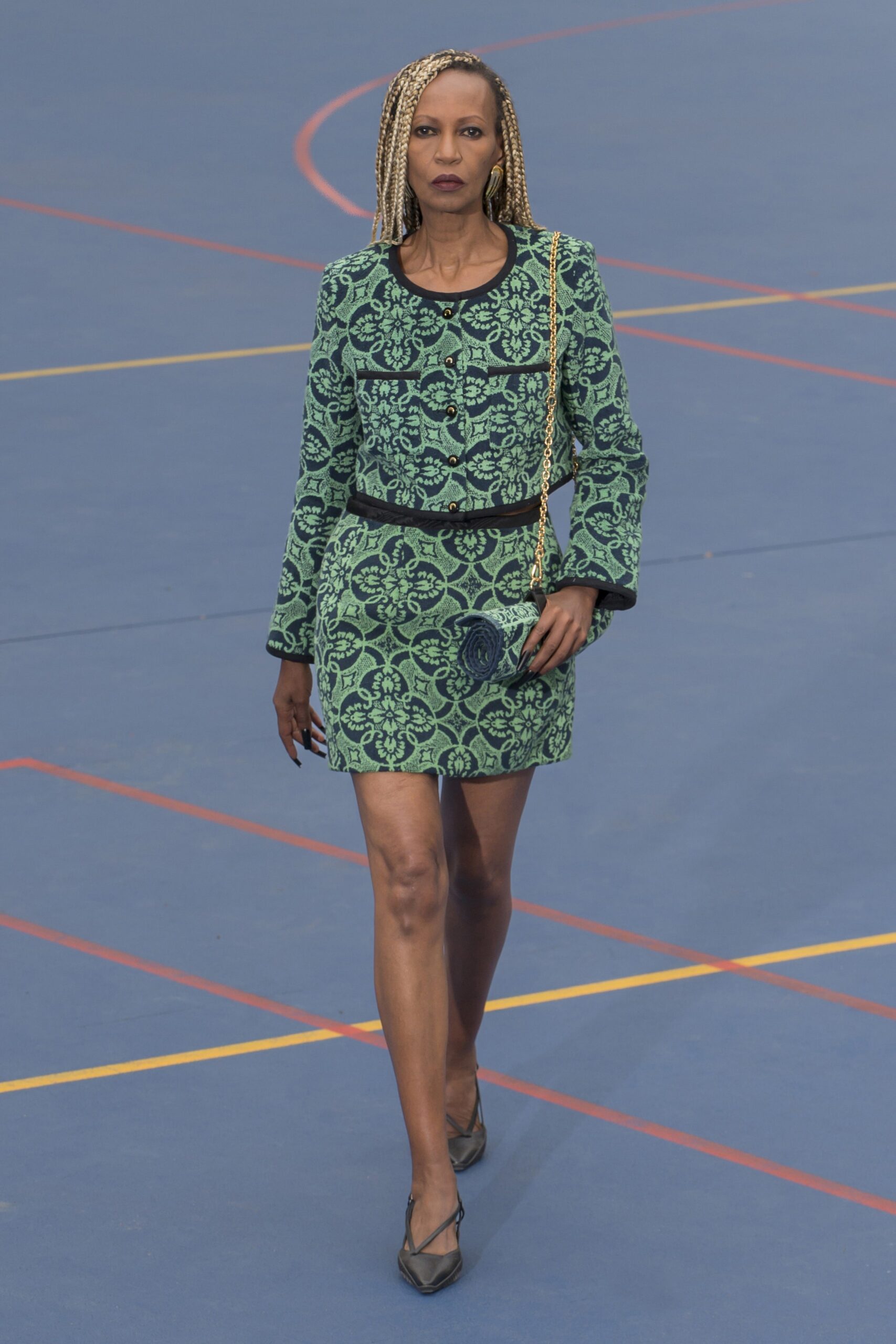 Marine Serre S/S 23 Menswear Look 32