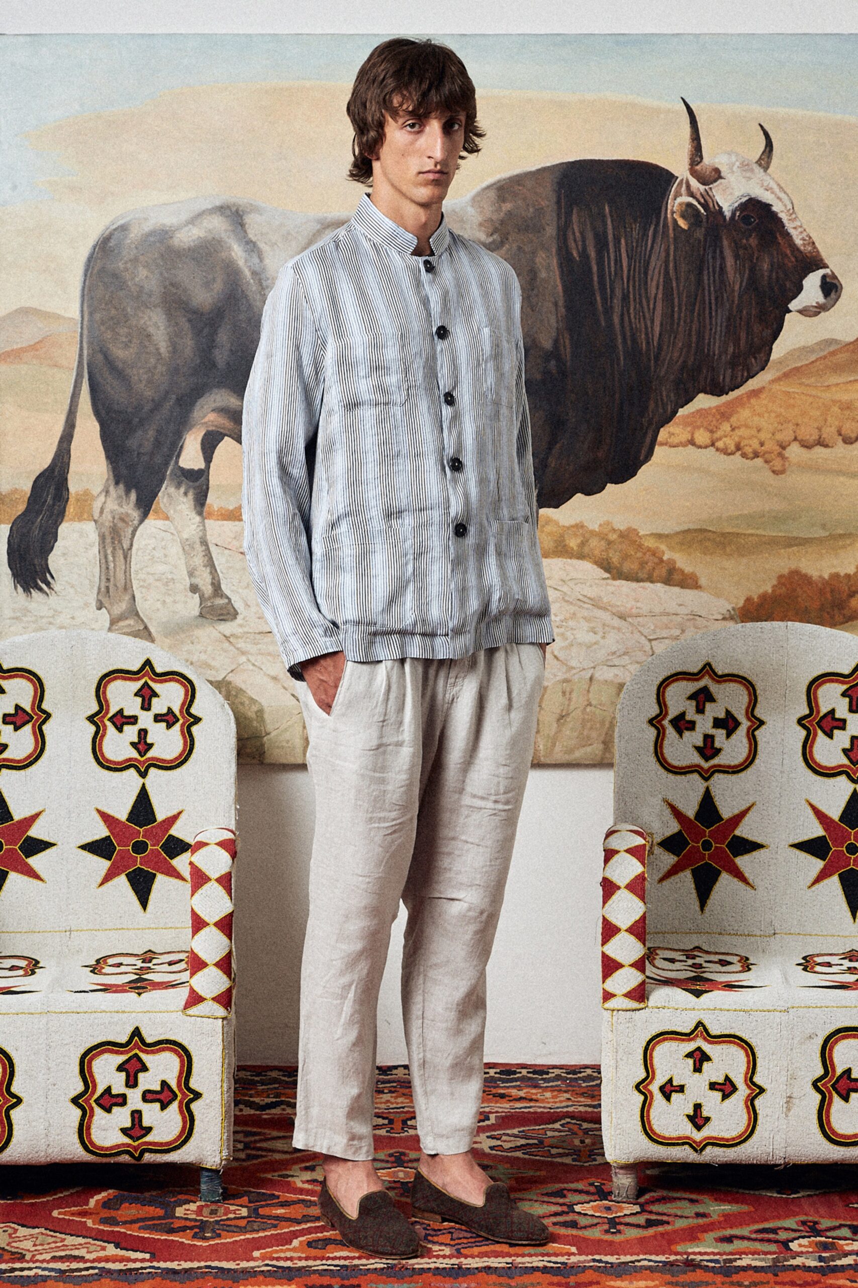 Massimo Alba S/S 24 Menswear Look 32