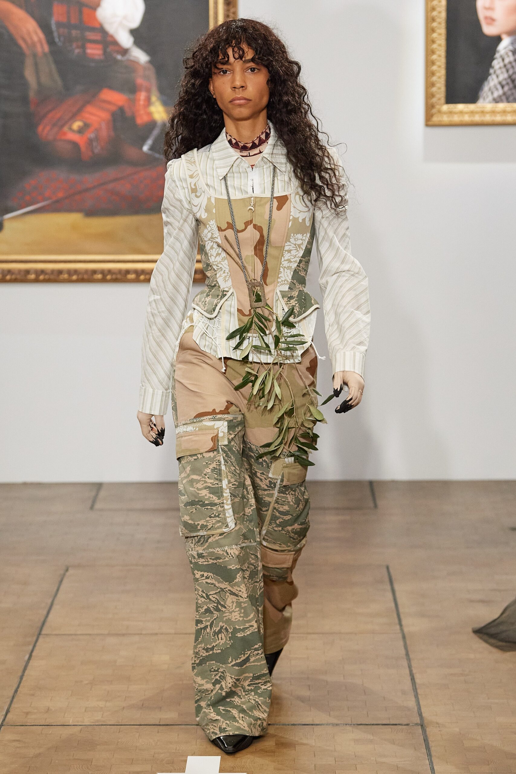 Marine Serre F/W 22 Look 31