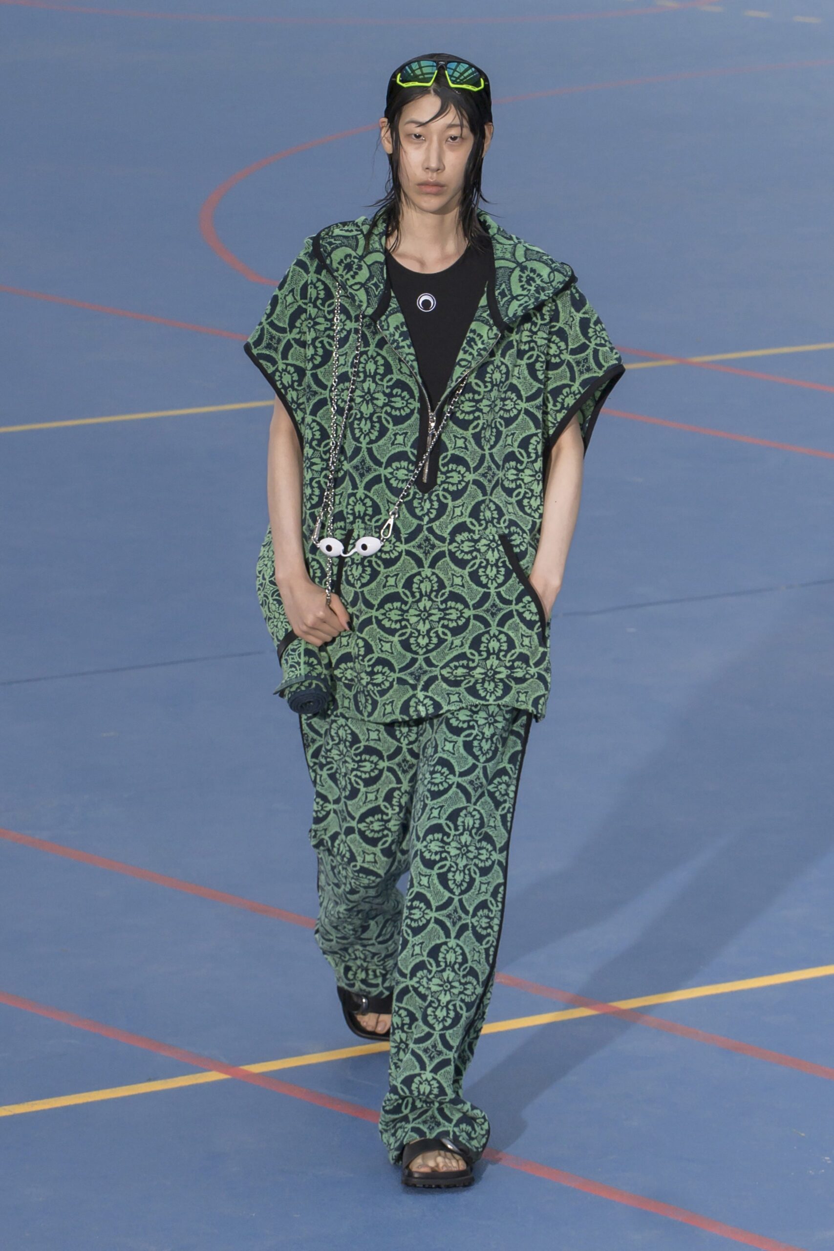 Marine Serre S/S 23 Menswear Look 33