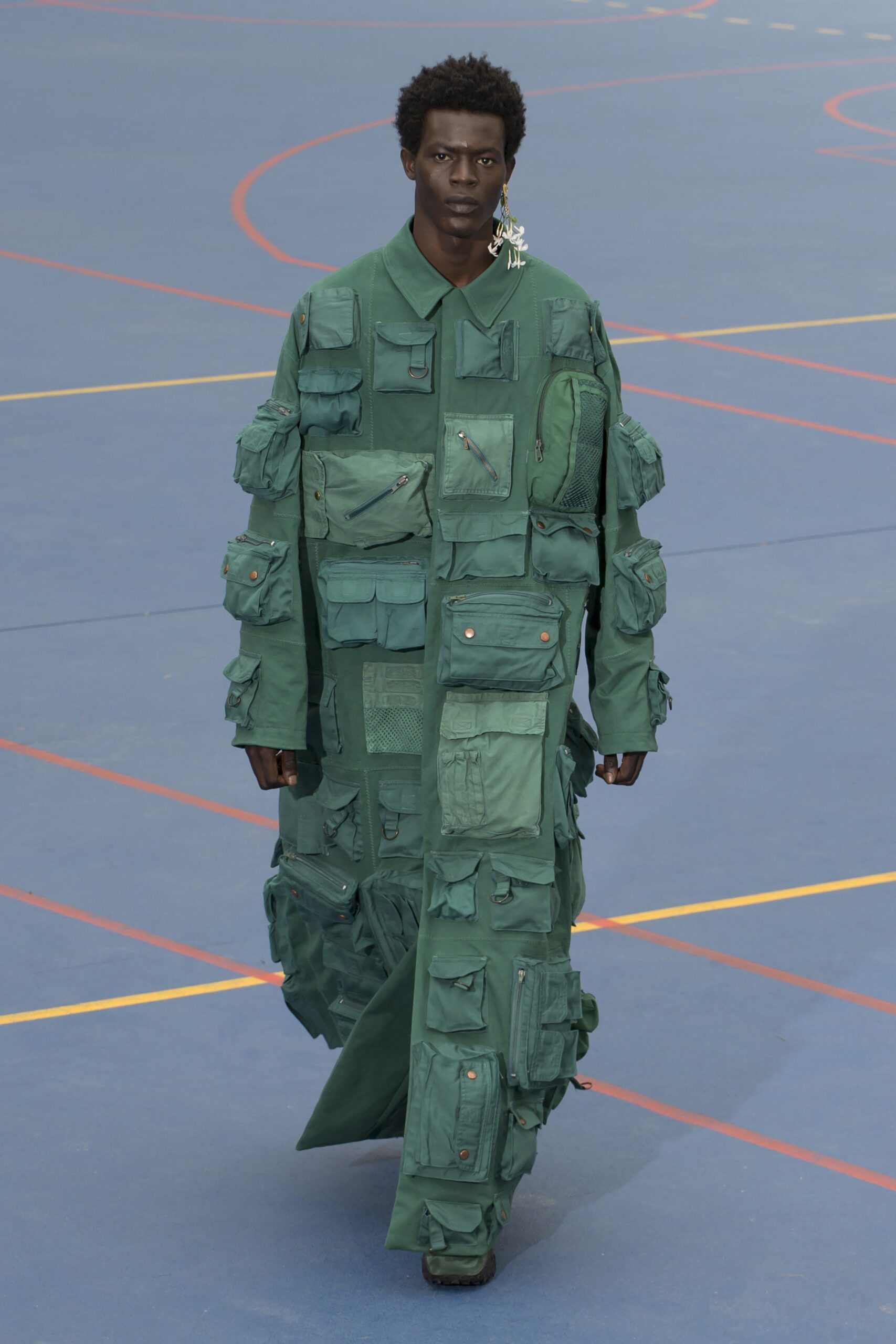 Marine Serre S/S 23 Menswear Look 37