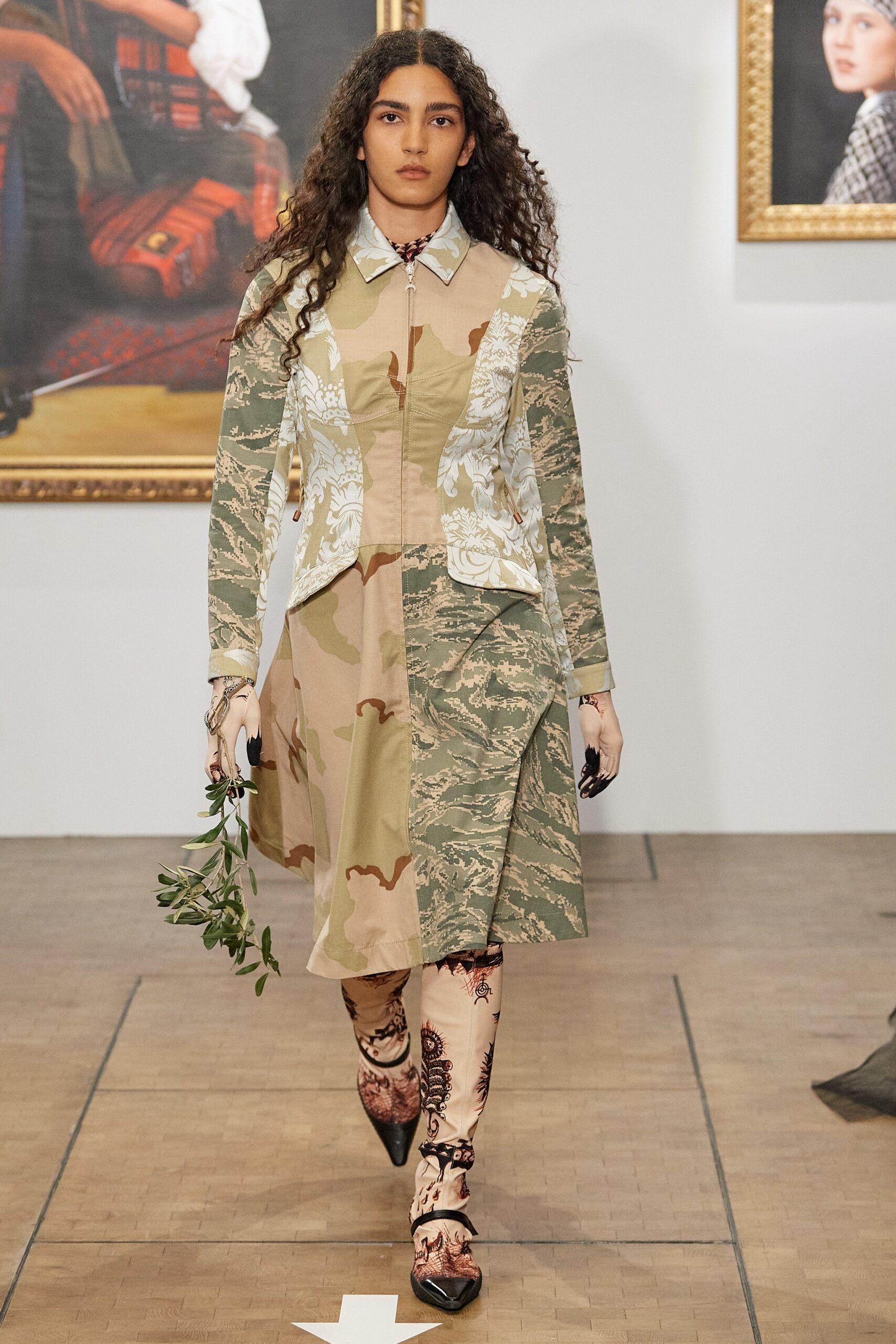 Marine Serre F/W 22 Look 35