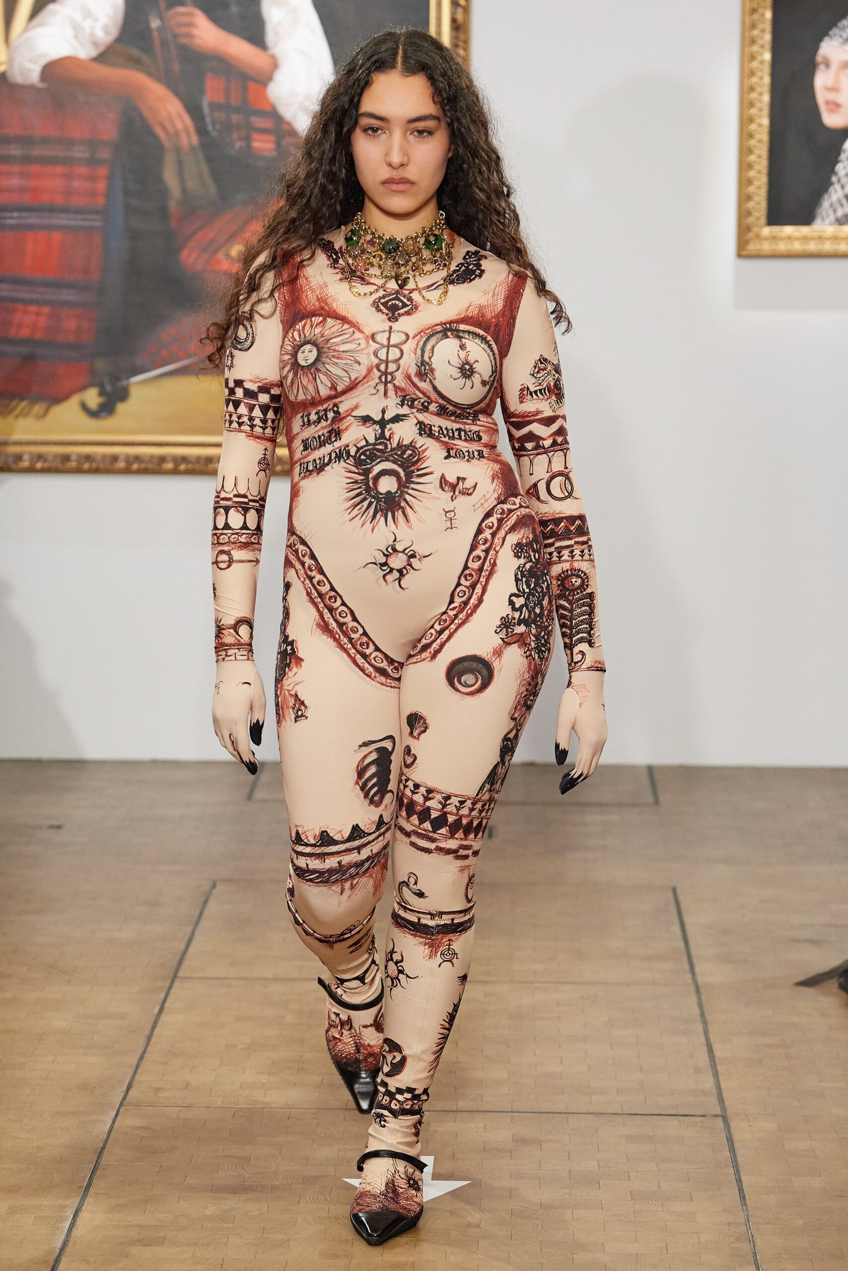 Marine Serre F/W 22 Look 36