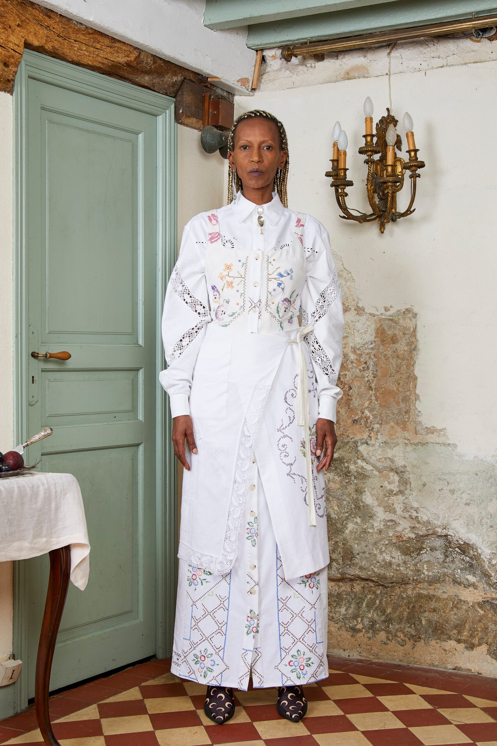 Marine Serre S/S 22 Look 39