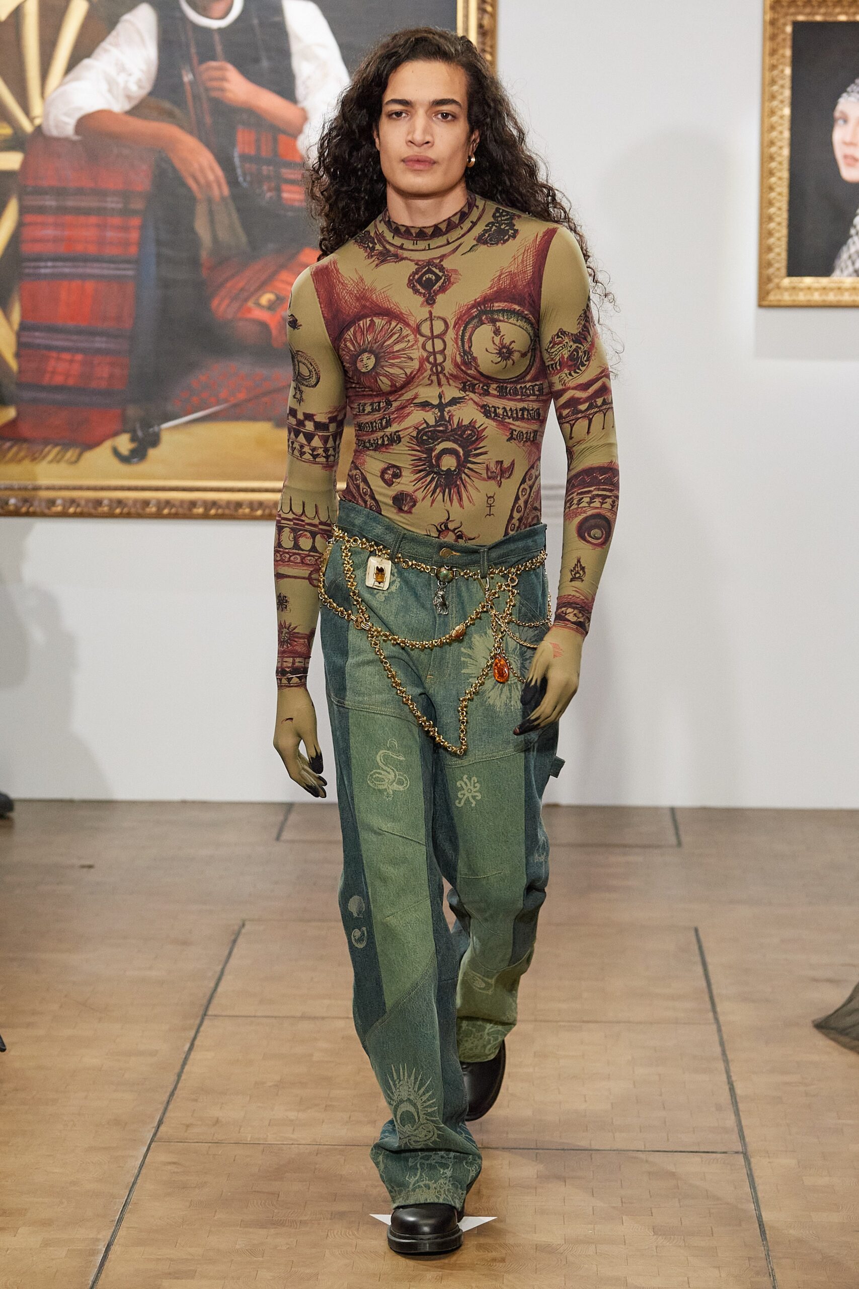 Marine Serre F/W 22 Look 39
