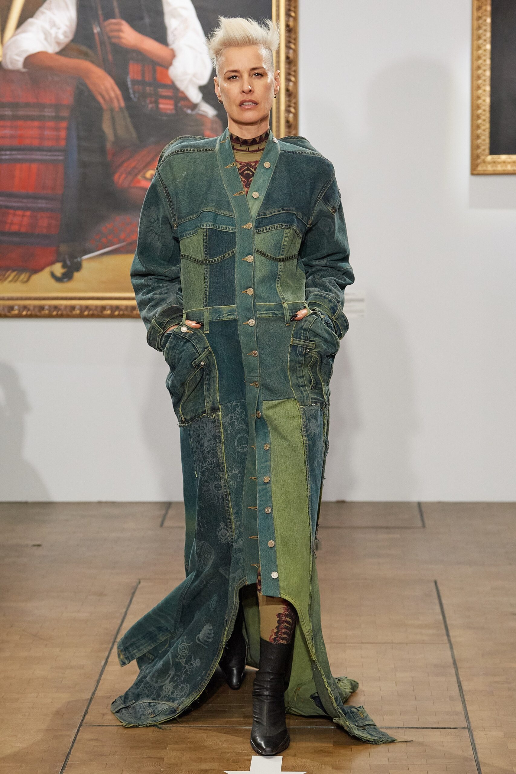 Marine Serre F/W 22 Look 40