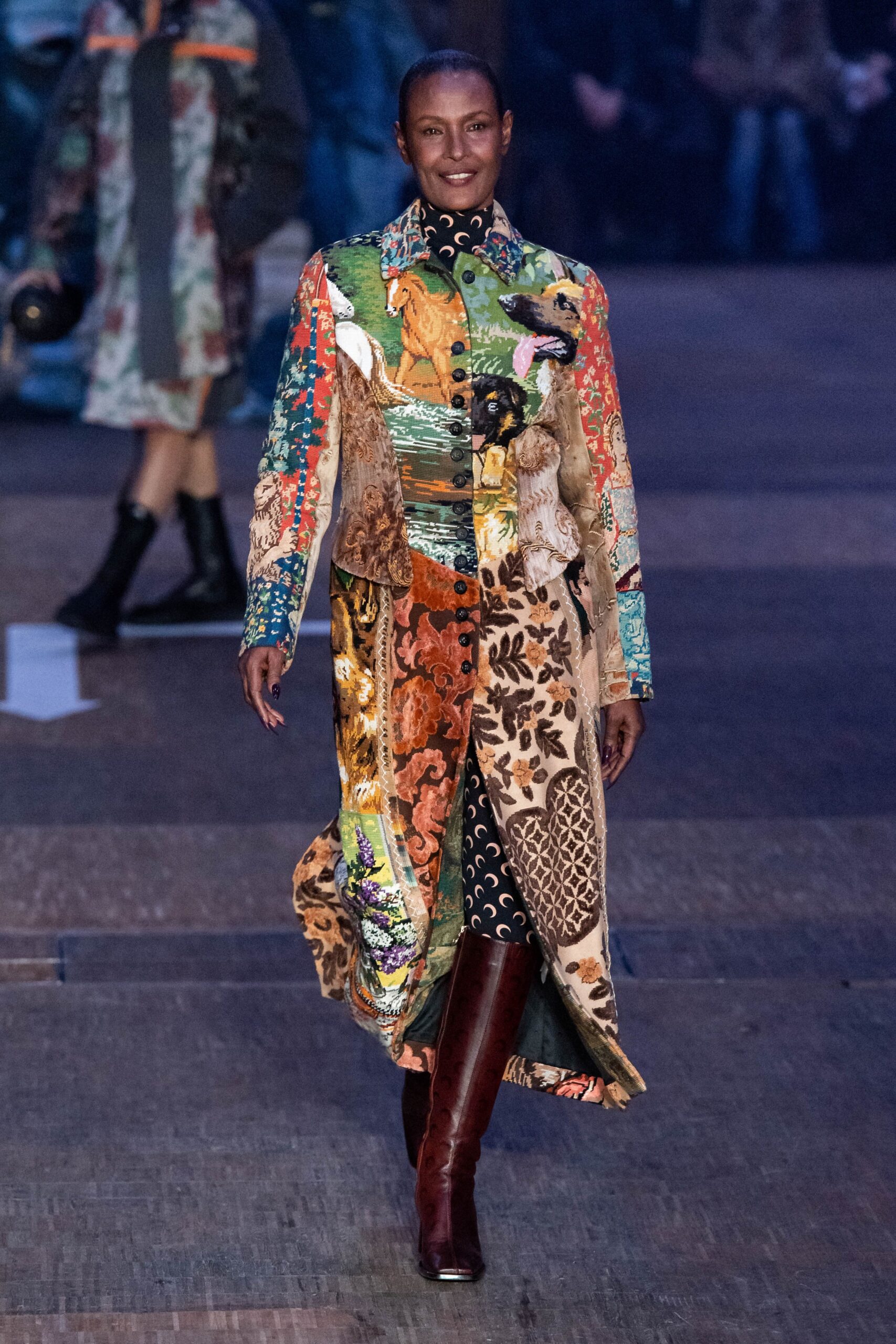 Marine Serre F/W 23 Look 42