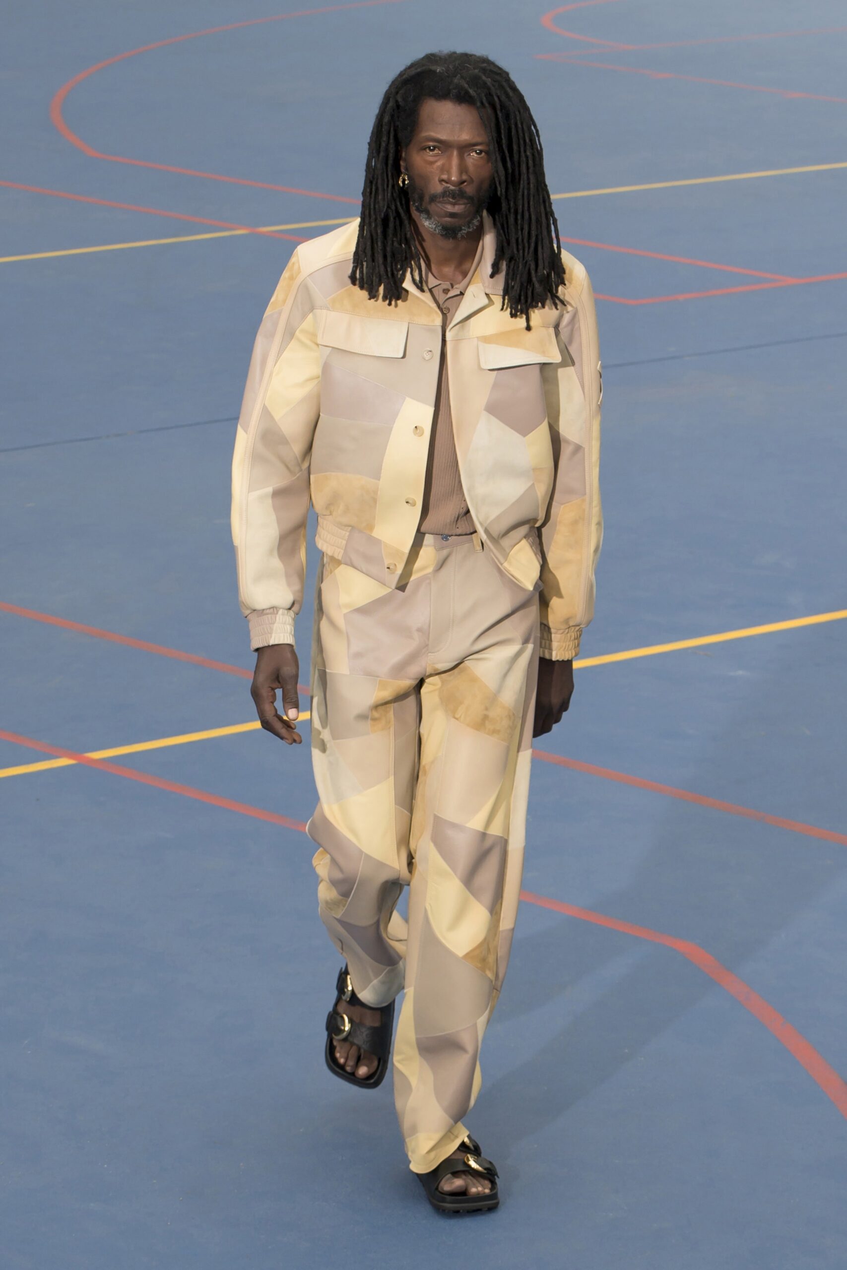 Marine Serre S/S 23 Menswear Look 42