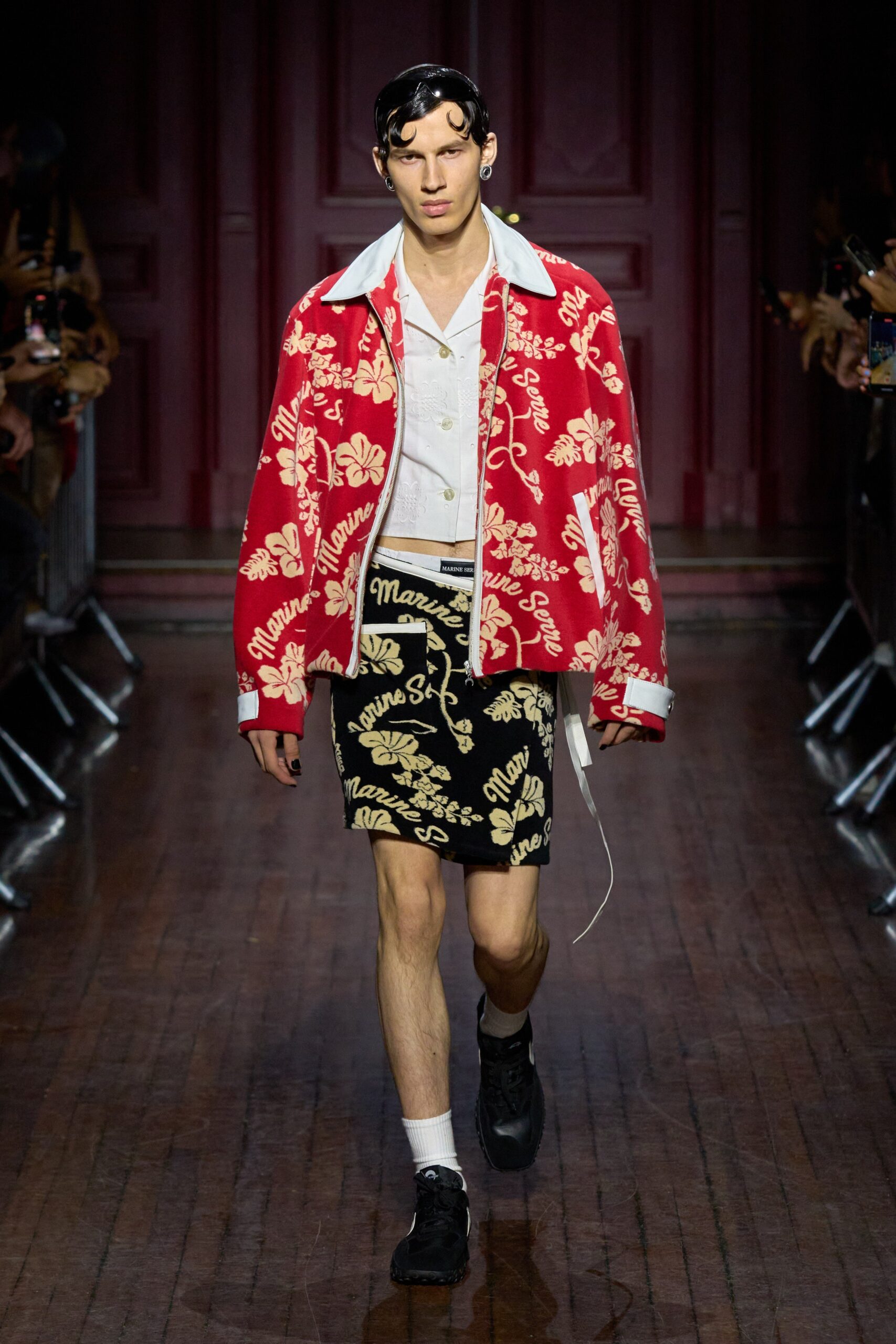 Marine Serre S/S 24 Menswear Look 42