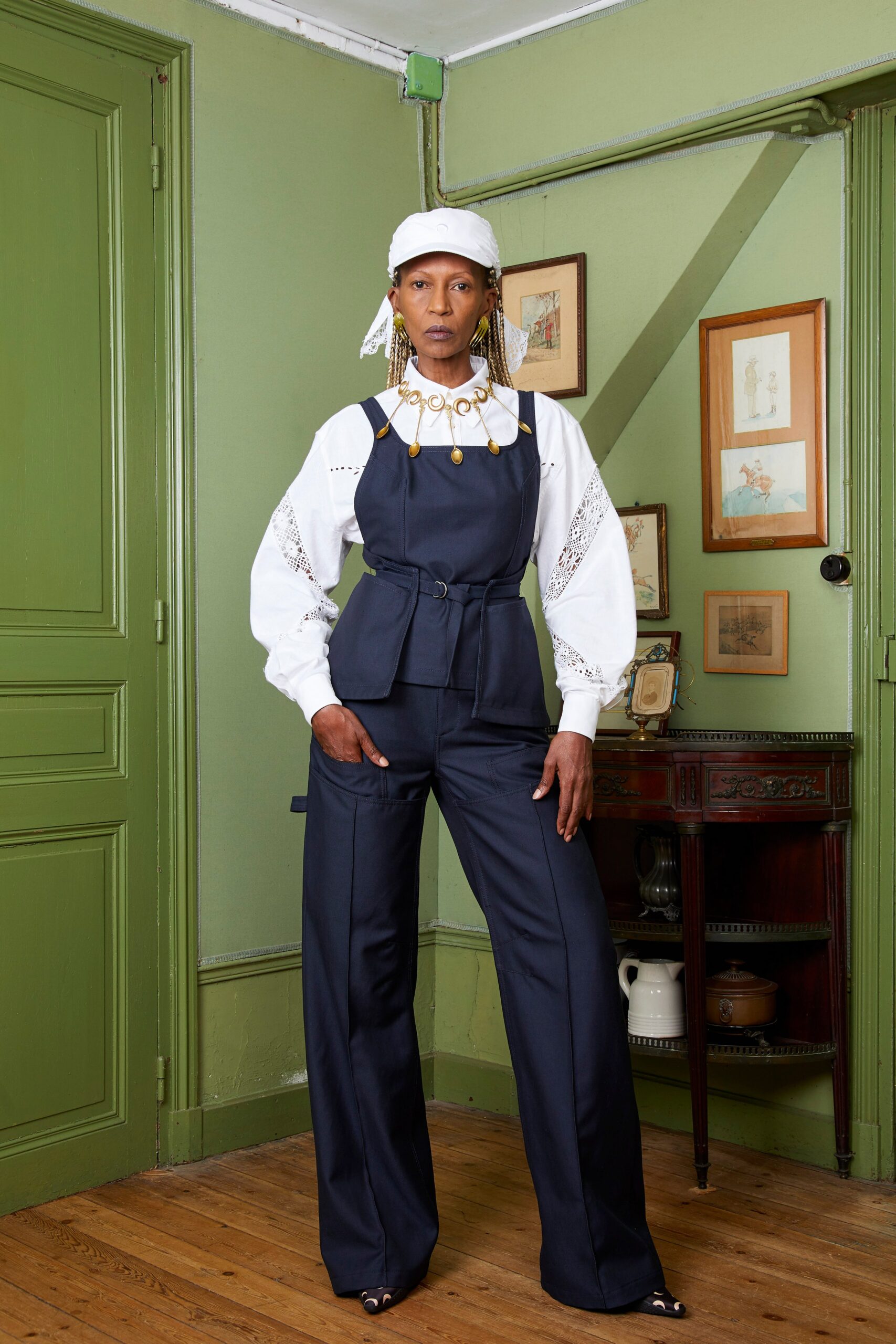 Marine Serre S/S 22 Look 43