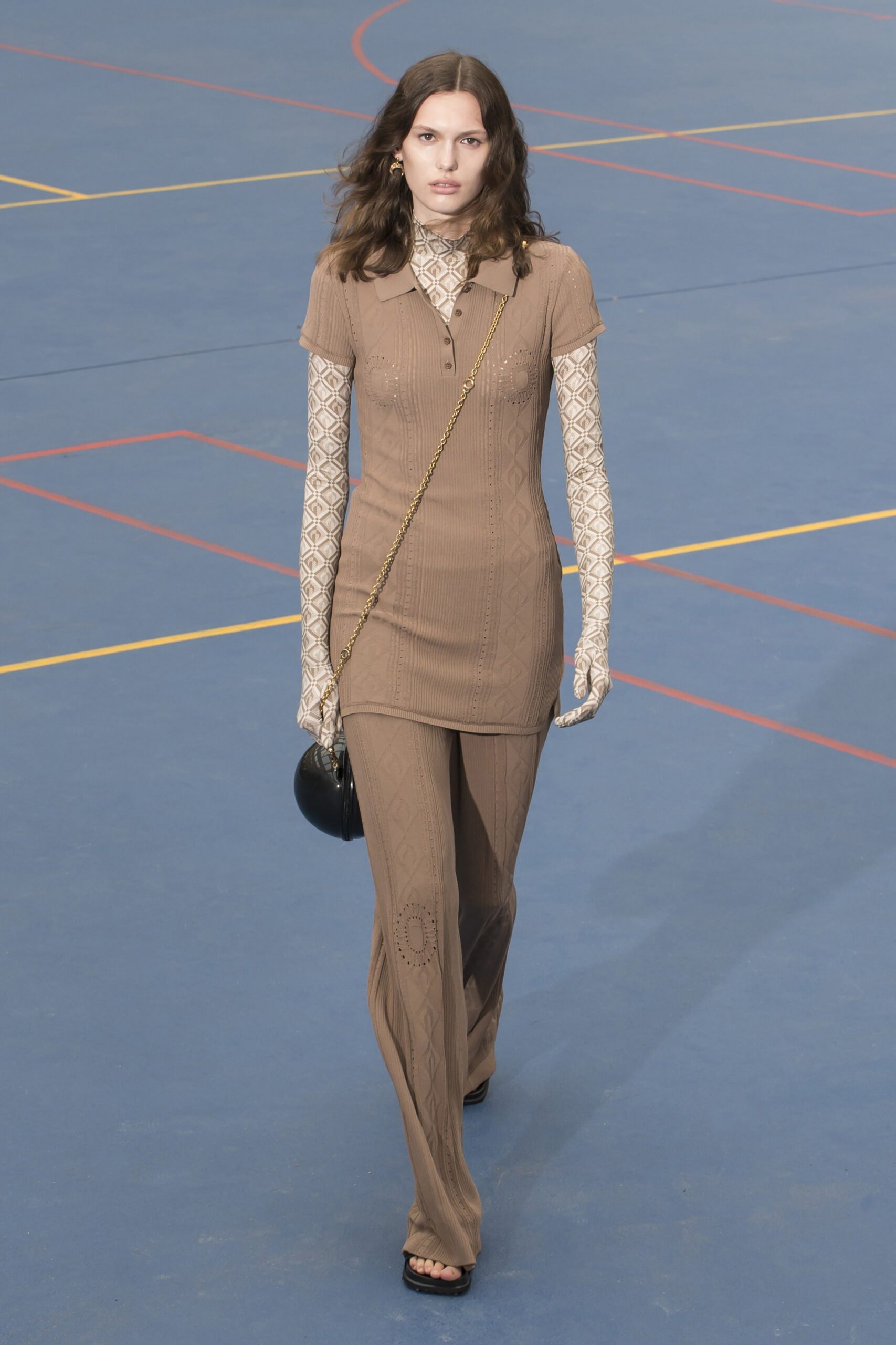 Marine Serre S/S 23 Menswear Look 44