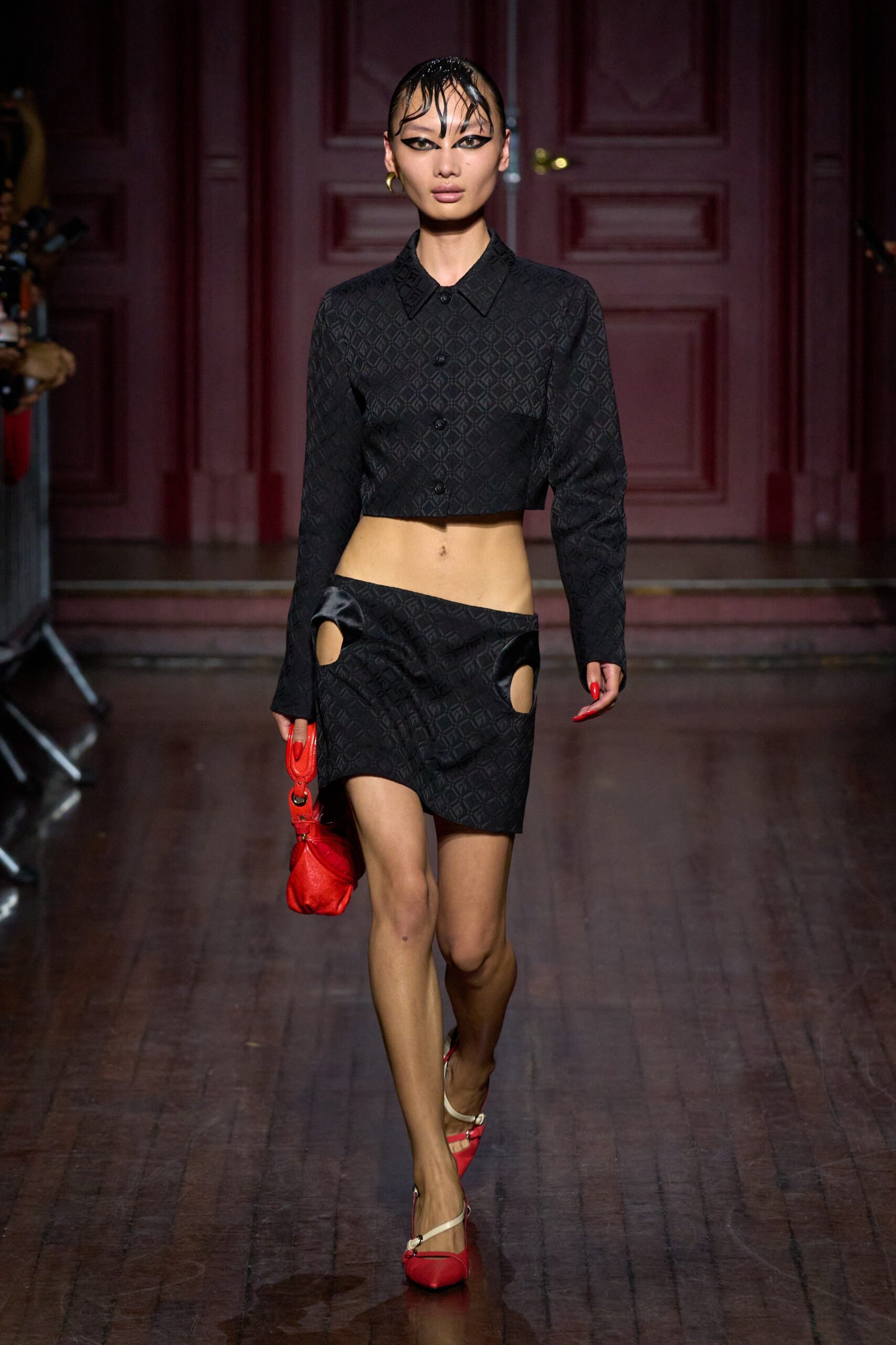 Marine Serre S/S 24 Menswear Look 44