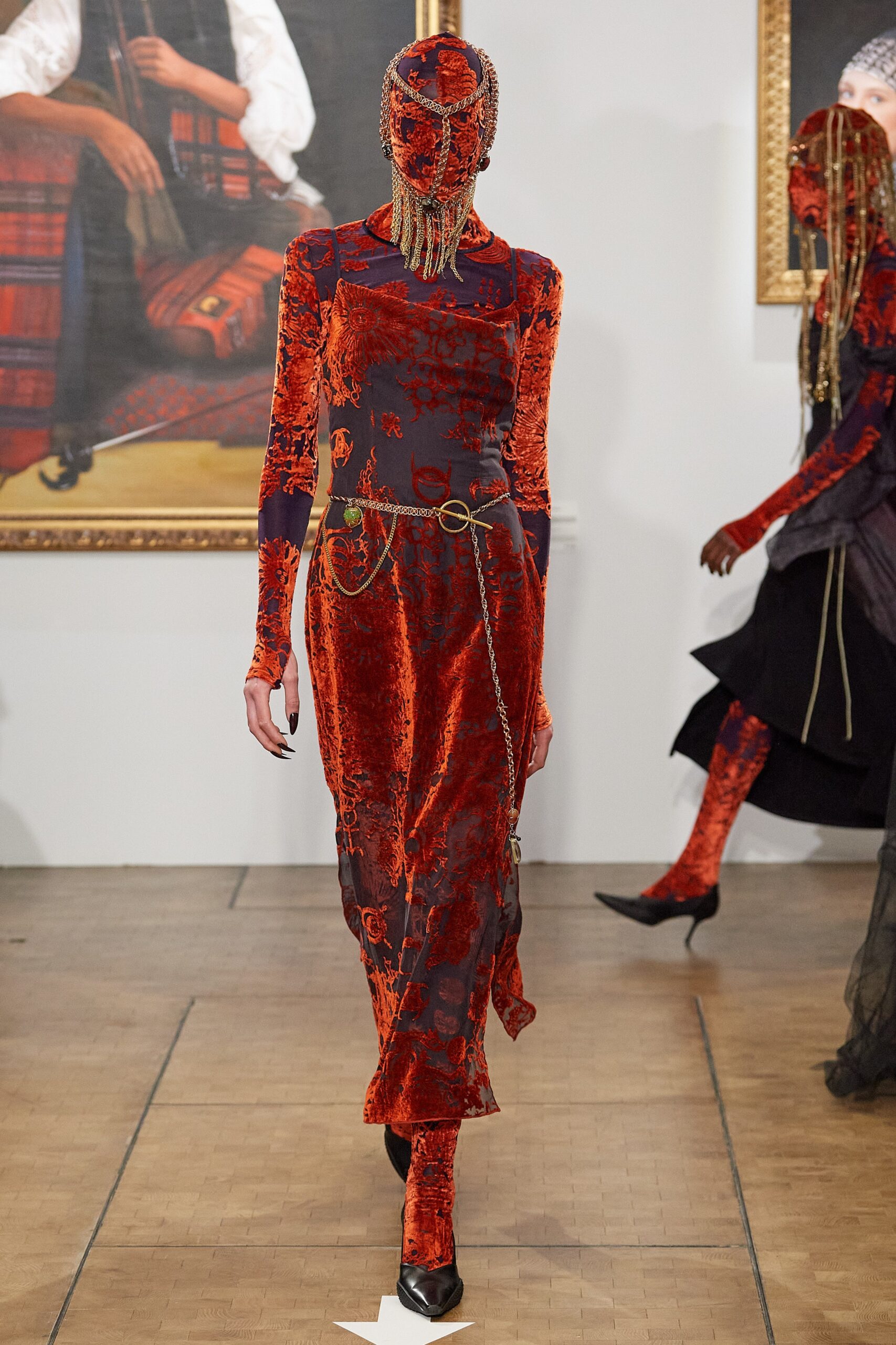 Marine Serre F/W 22 Look 43