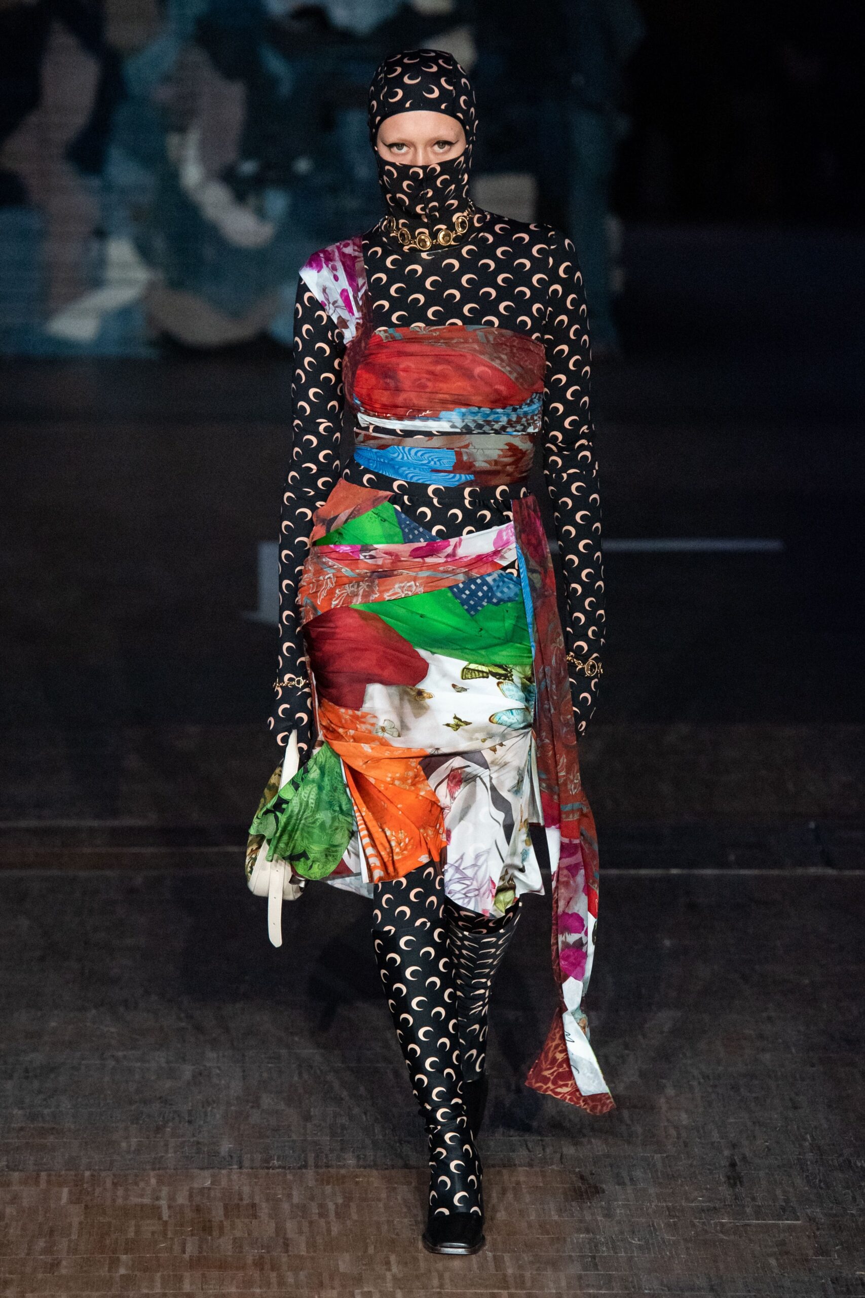 Marine Serre F/W 23 Look 46