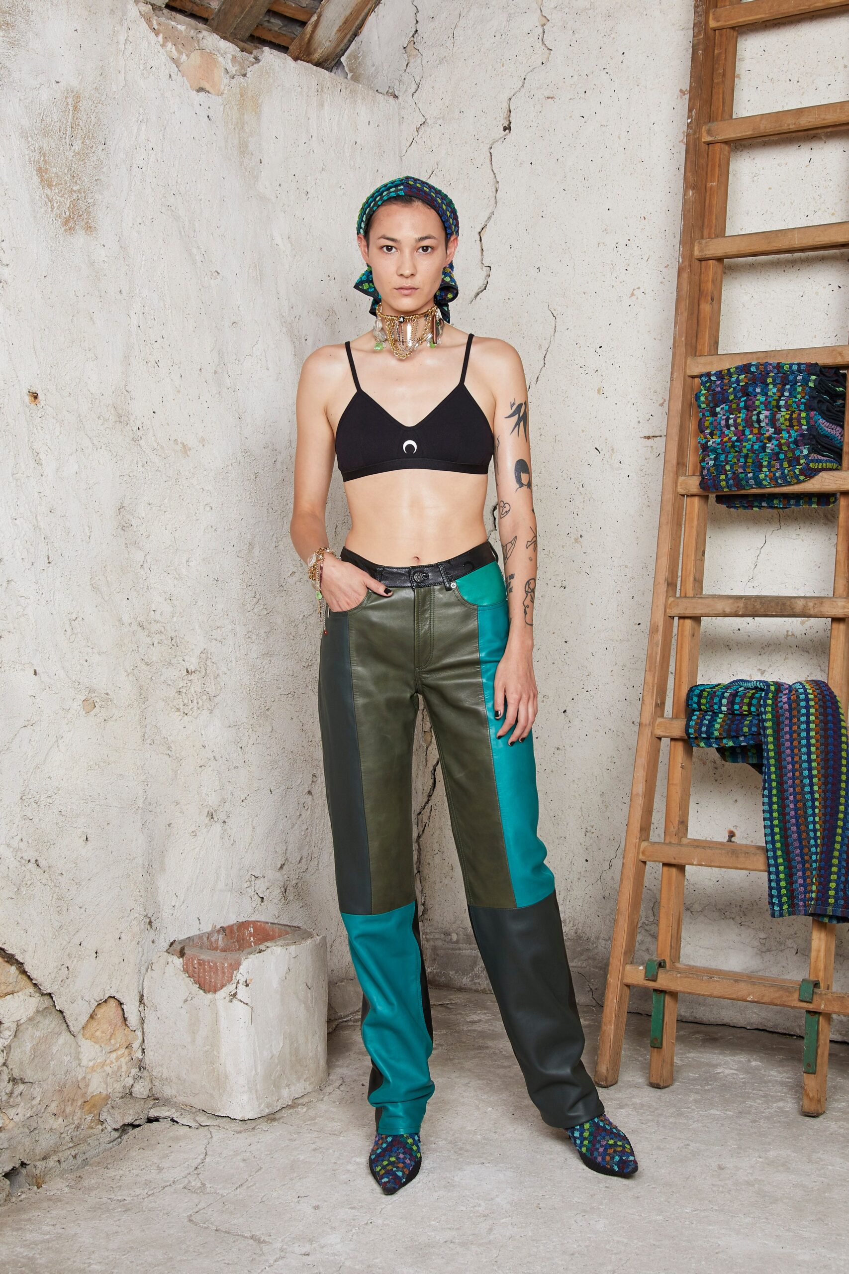Marine Serre S/S 22 Look 47