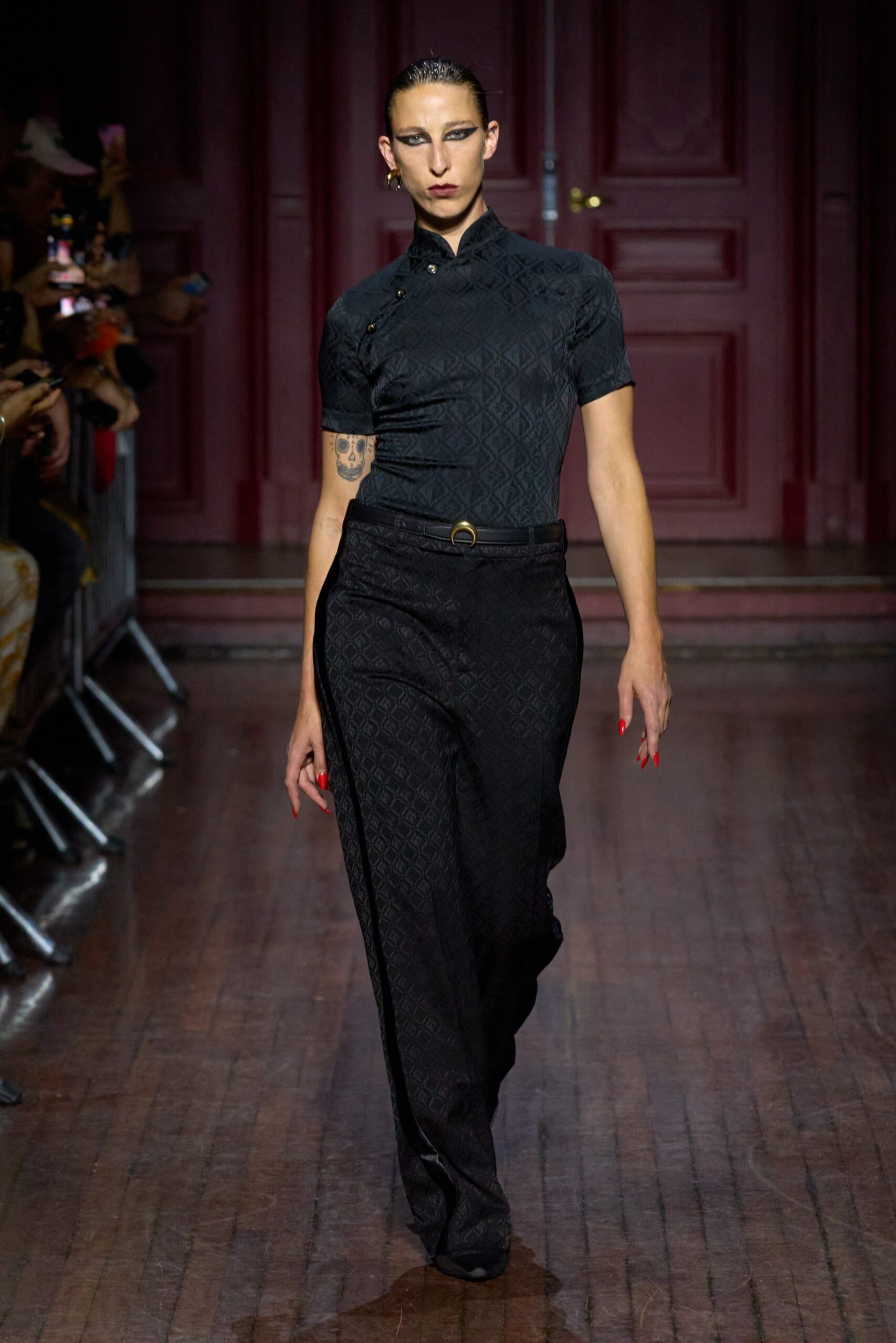 Marine Serre S/S 24 Menswear Look 47