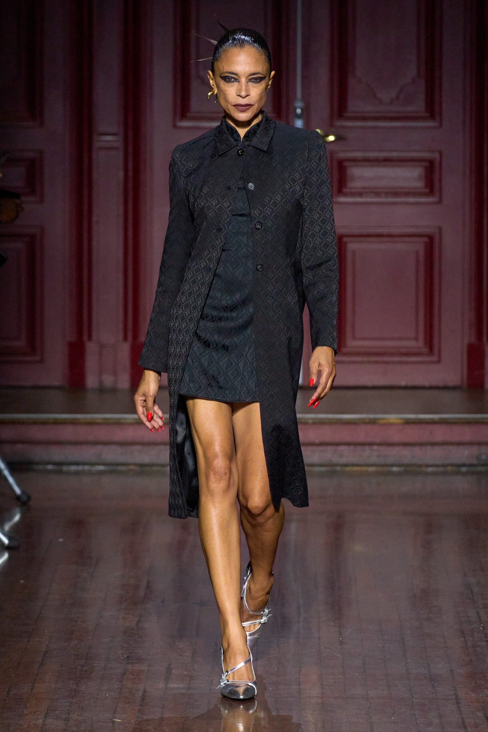 Marine Serre S/S 24 Menswear Look 48