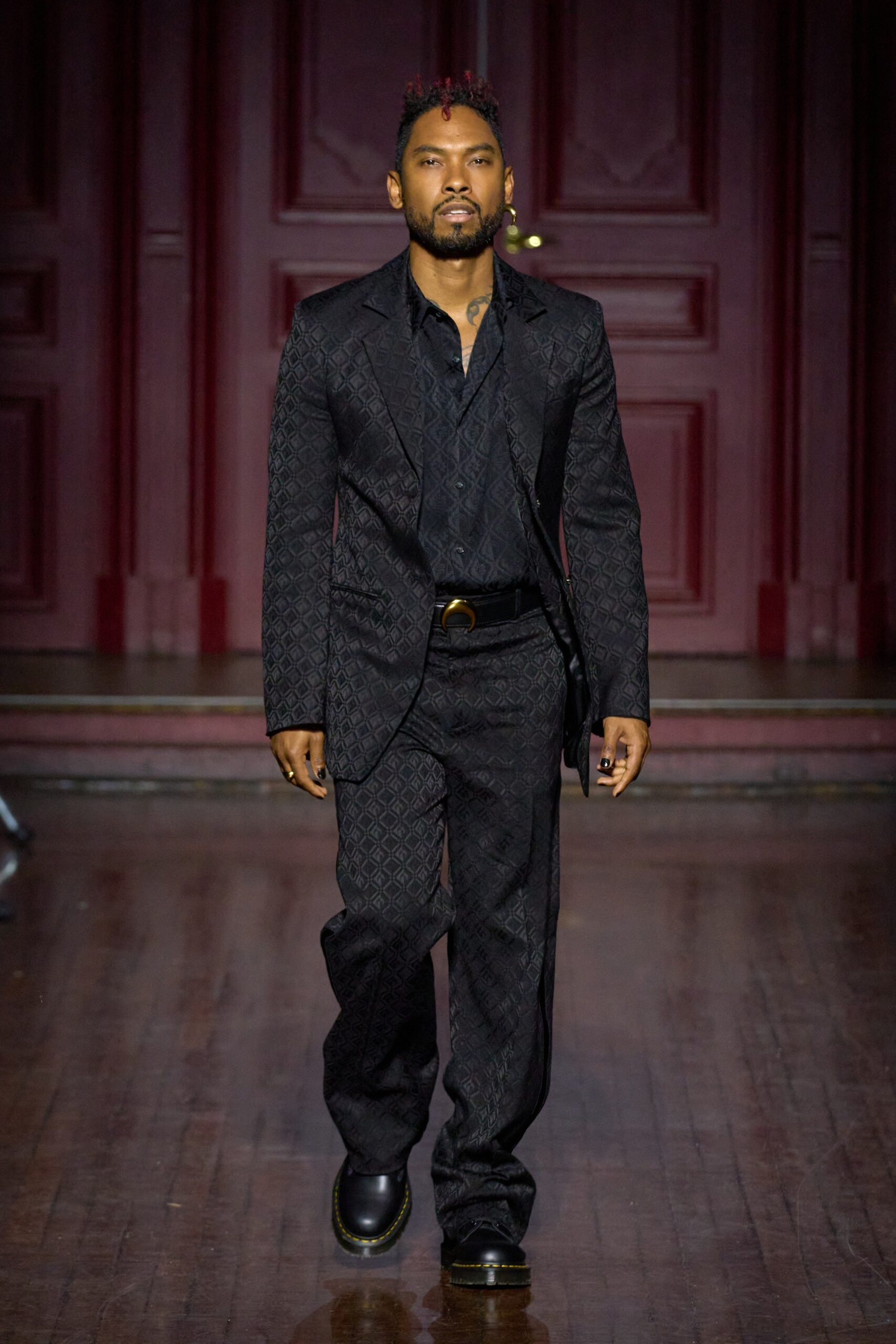 Marine Serre S/S 24 Menswear Look 51