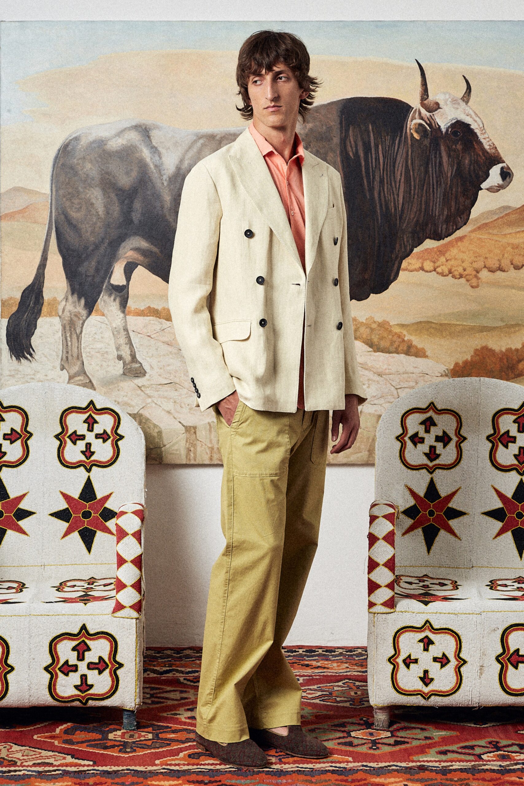 Massimo Alba S/S 24 Menswear Look 53
