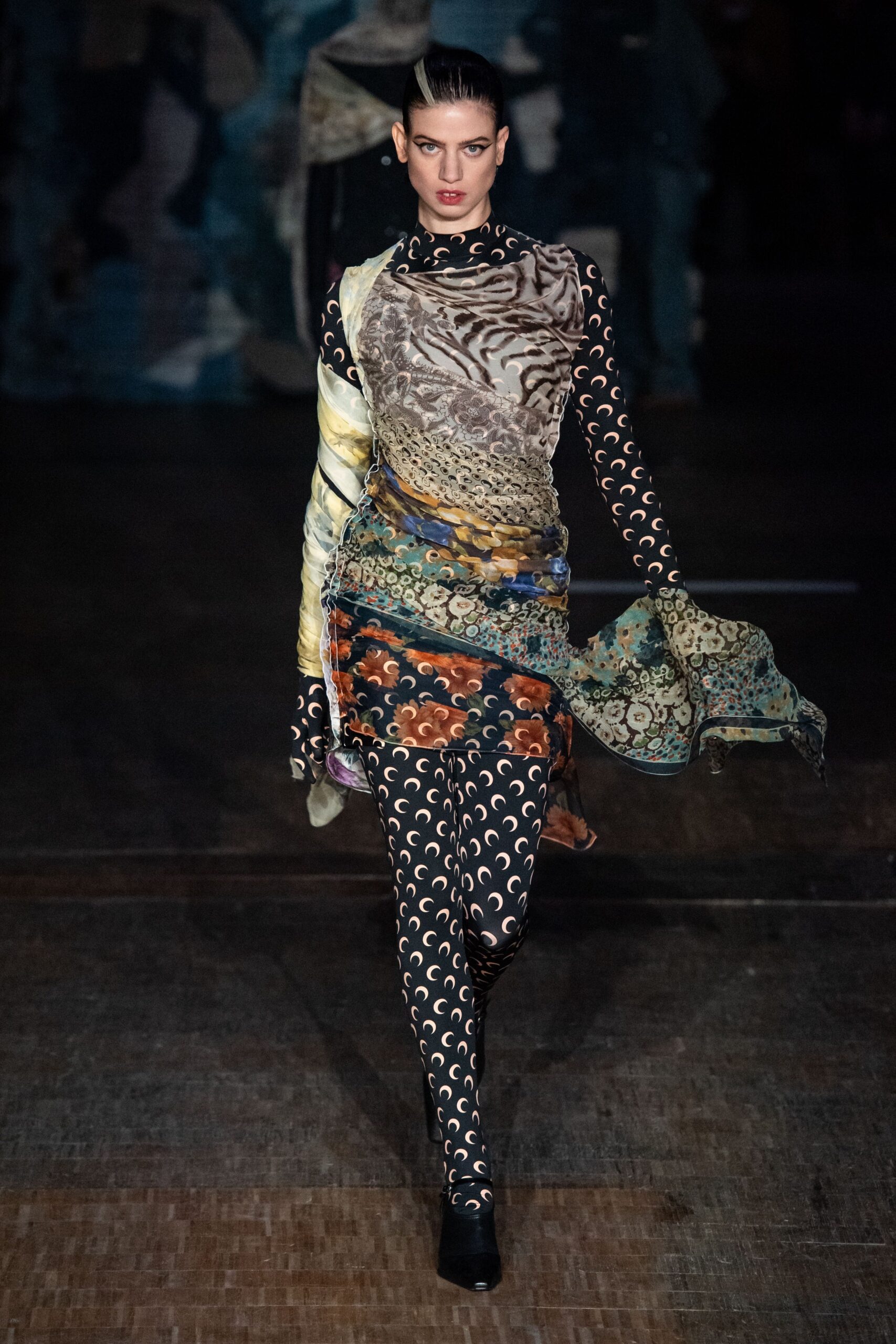 Marine Serre F/W 23 Look 54