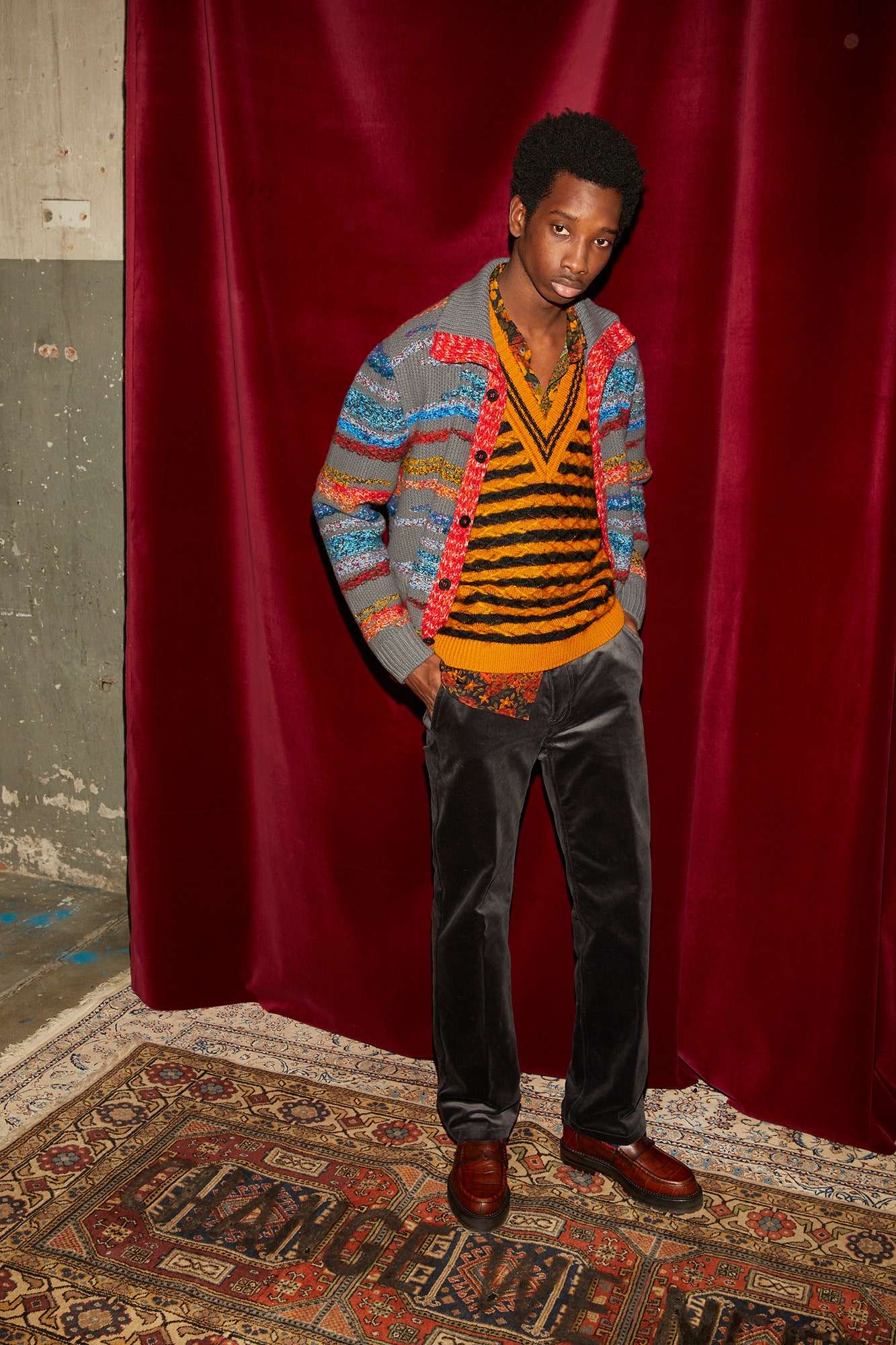 Missoni F/W 18 Menswear Look 1