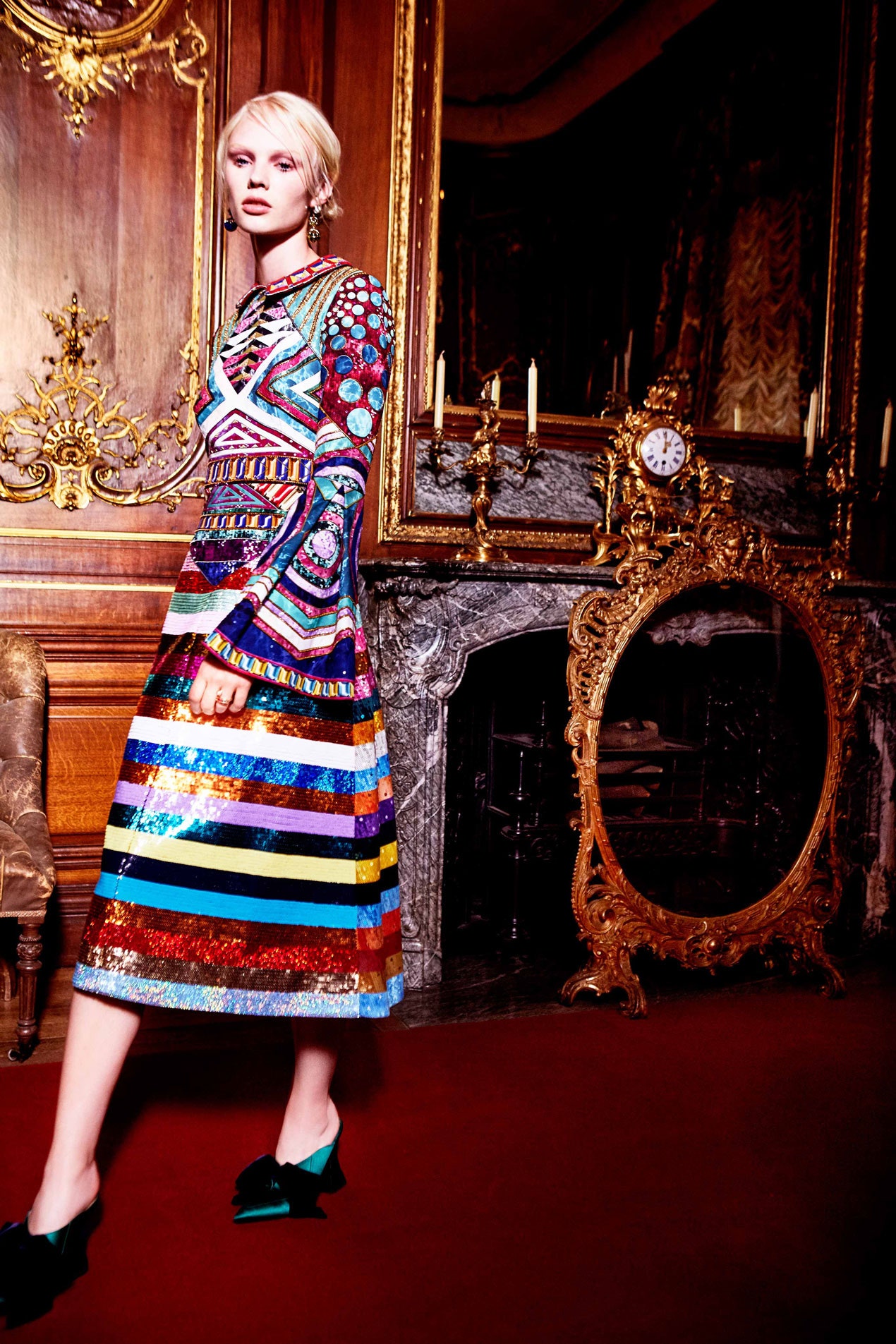 Mary Katrantzou Resort 18 Look 3