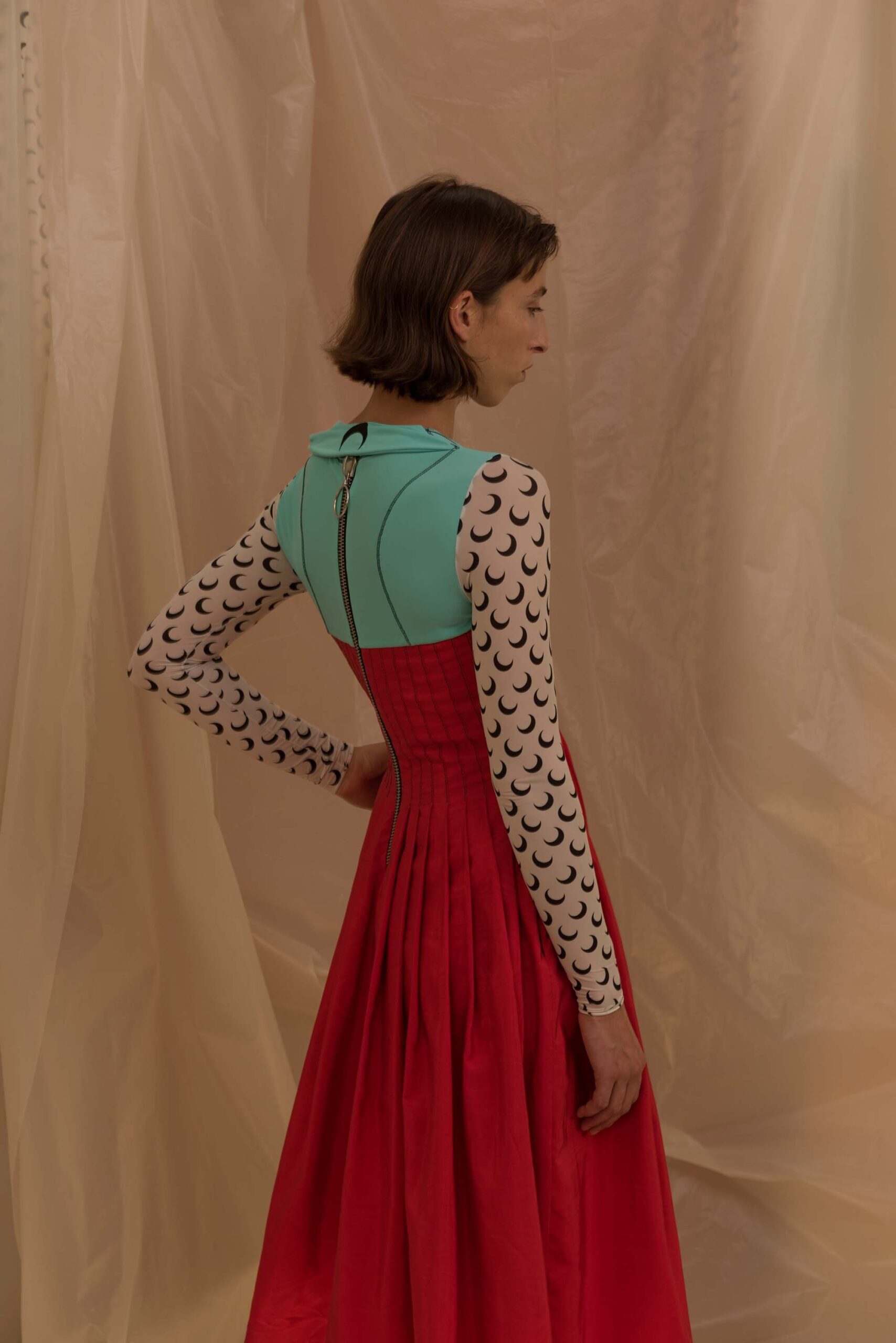 Marine Serre S/S 18 Look 4