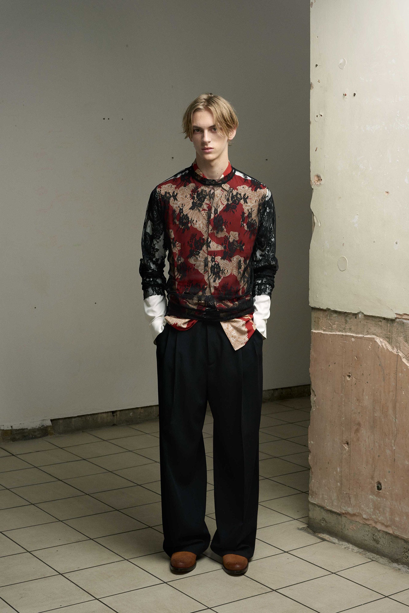 McQ Alexander McQueen S/S 17 Menswear Look 11