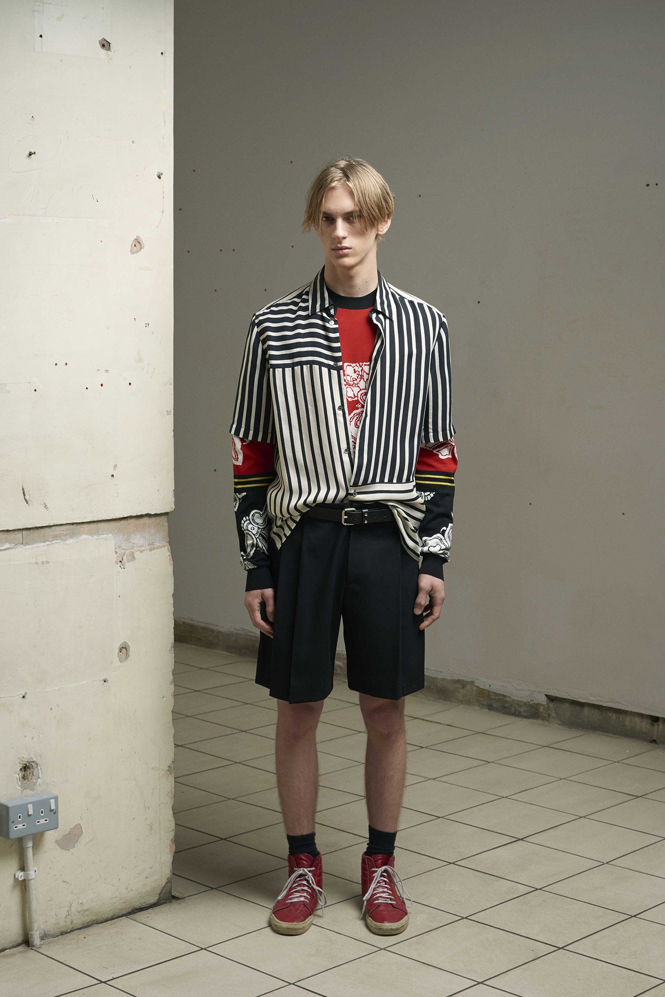 McQ Alexander McQueen S/S 17 Menswear Look 12