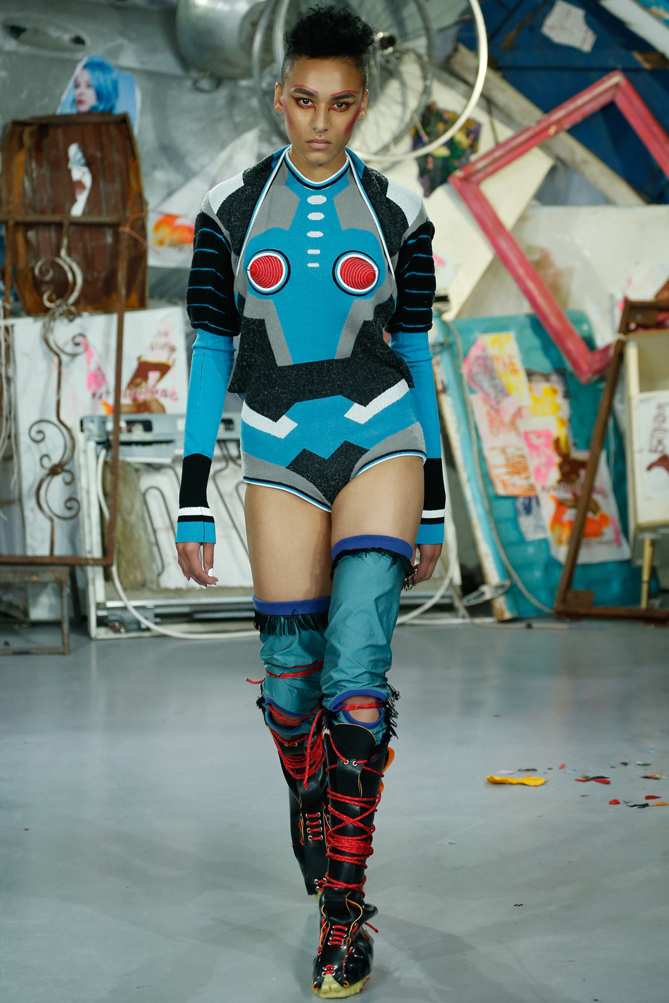 Meadham Kirchhoff S/S 15 Look 4