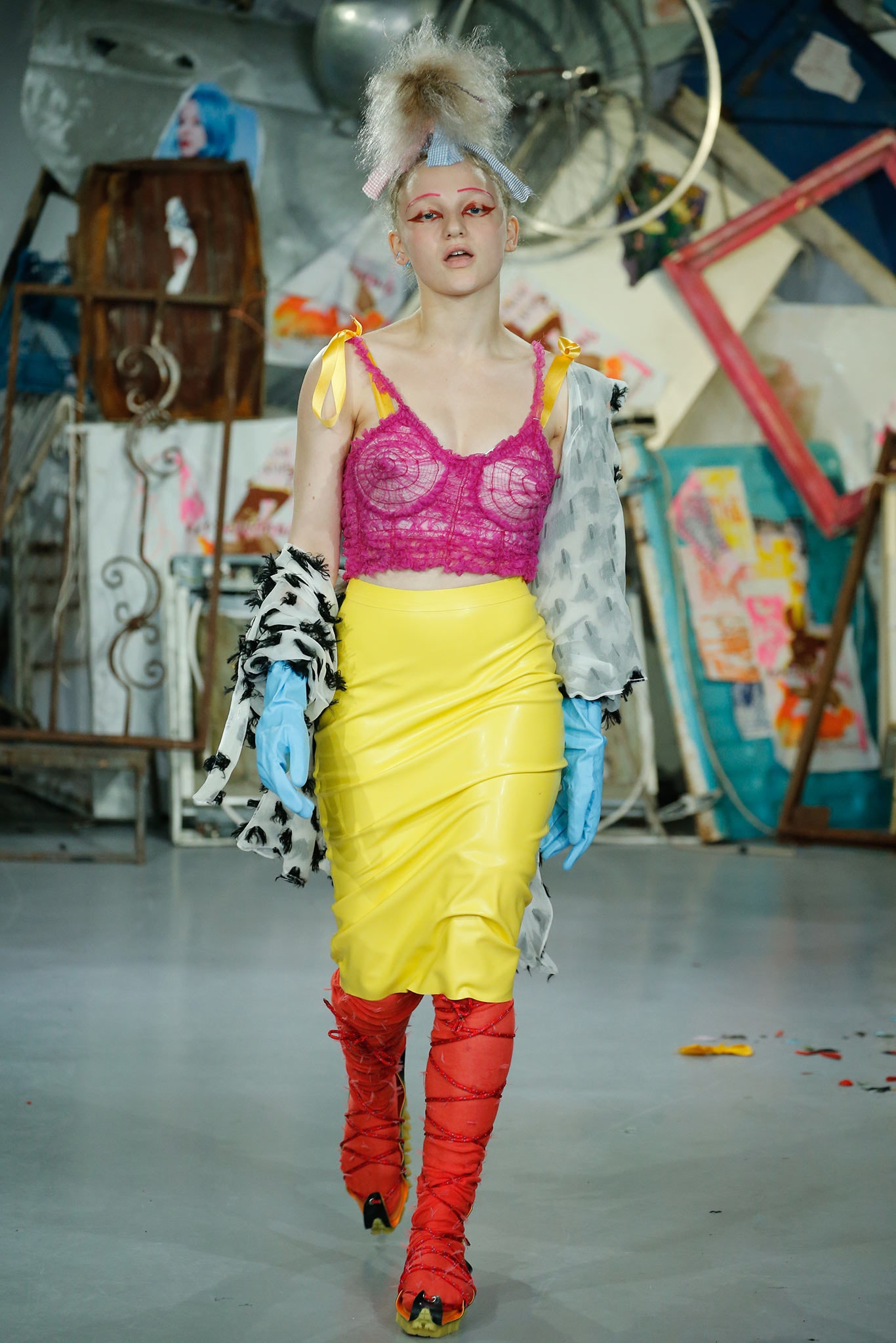 Meadham Kirchhoff S/S 15 Look 18