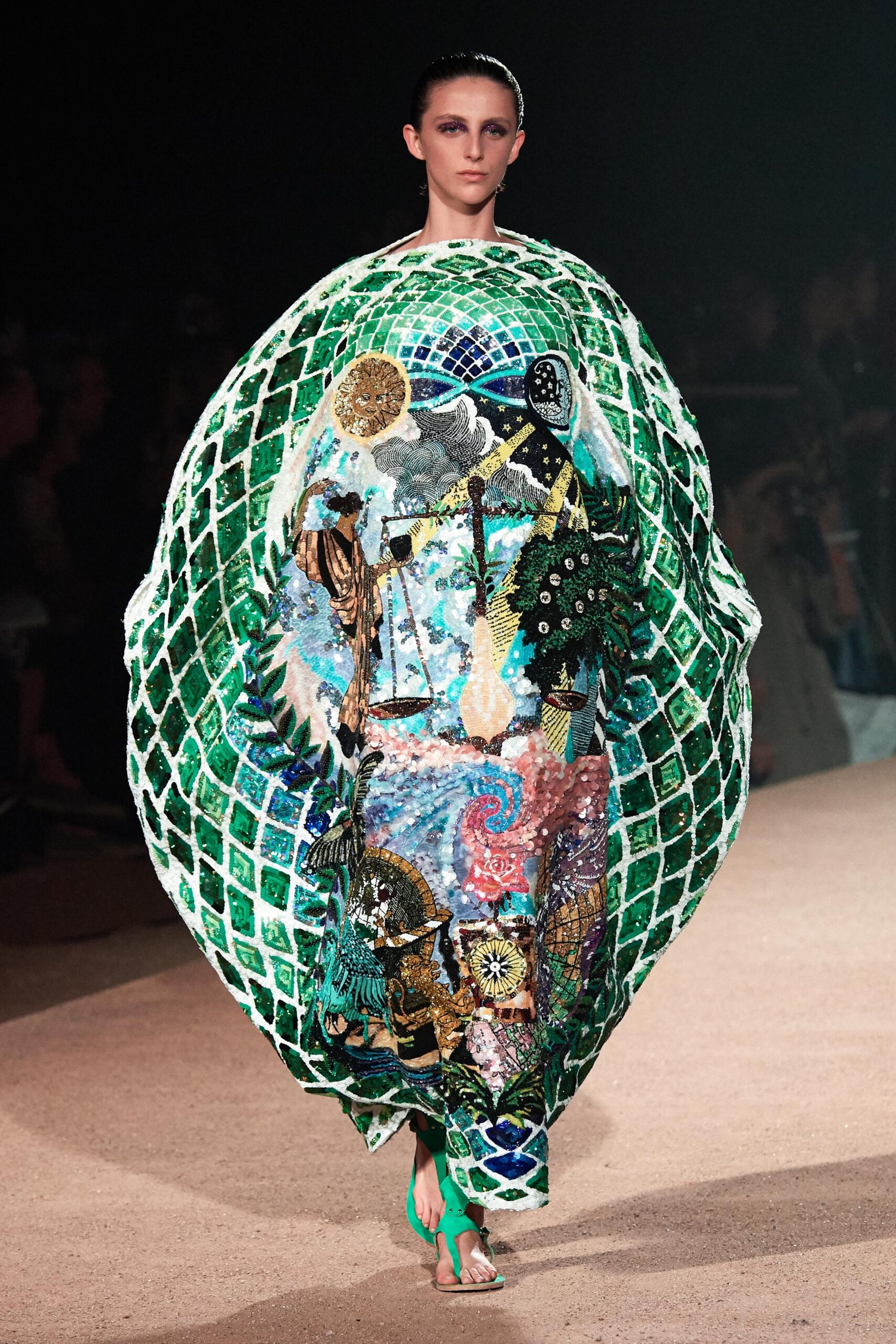 Mary Katrantzou S/S 20 Look 11