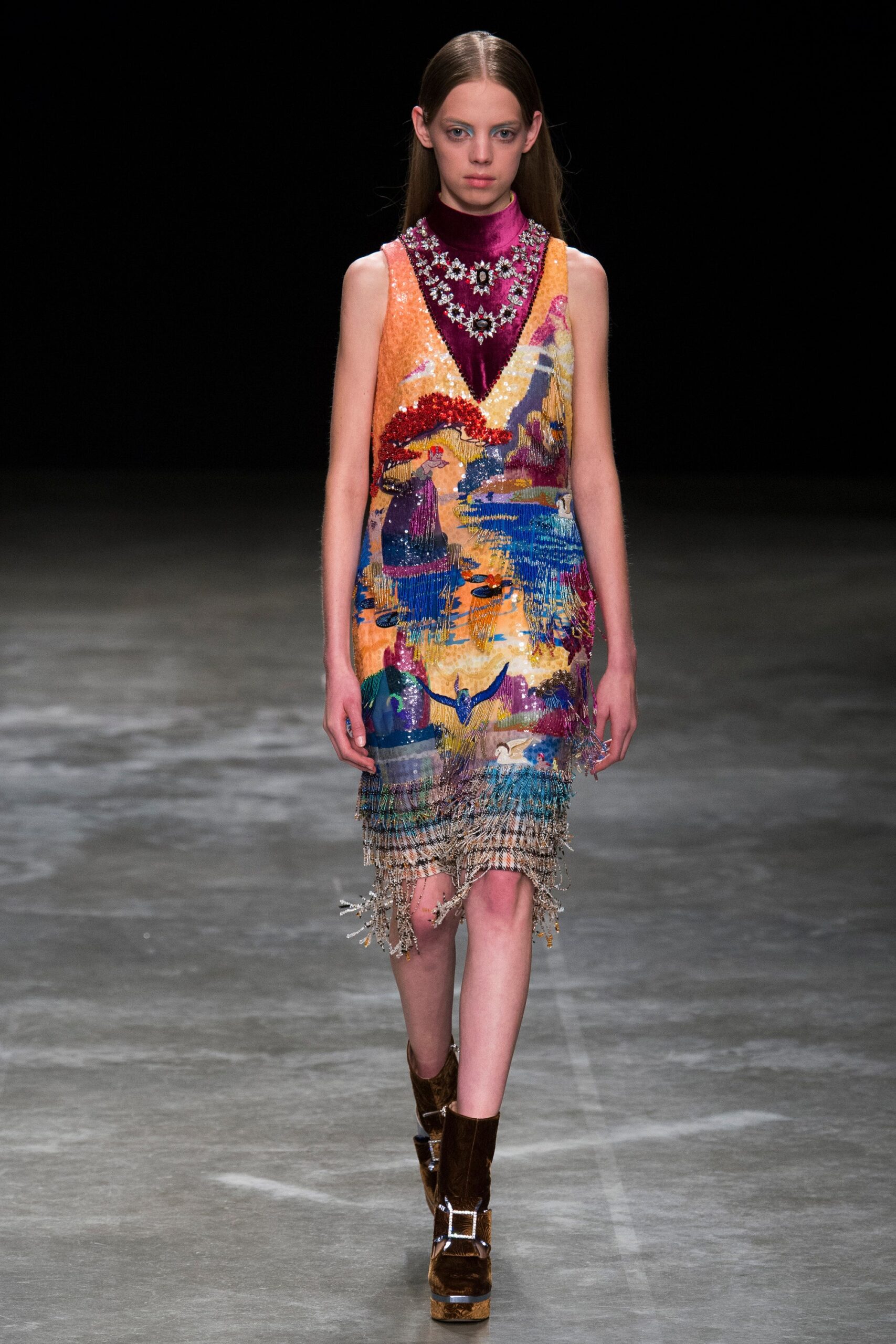 Mary Katrantzou F/W 17 Look 15
