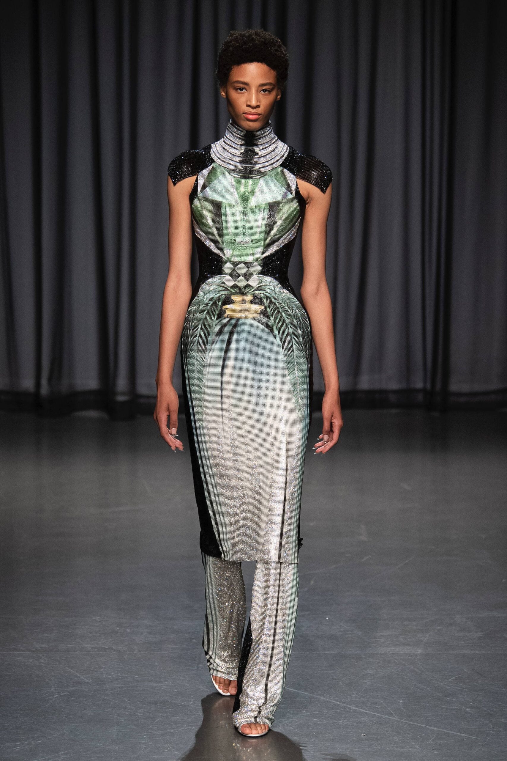 Mary Katrantzou S/S 19 Look 36