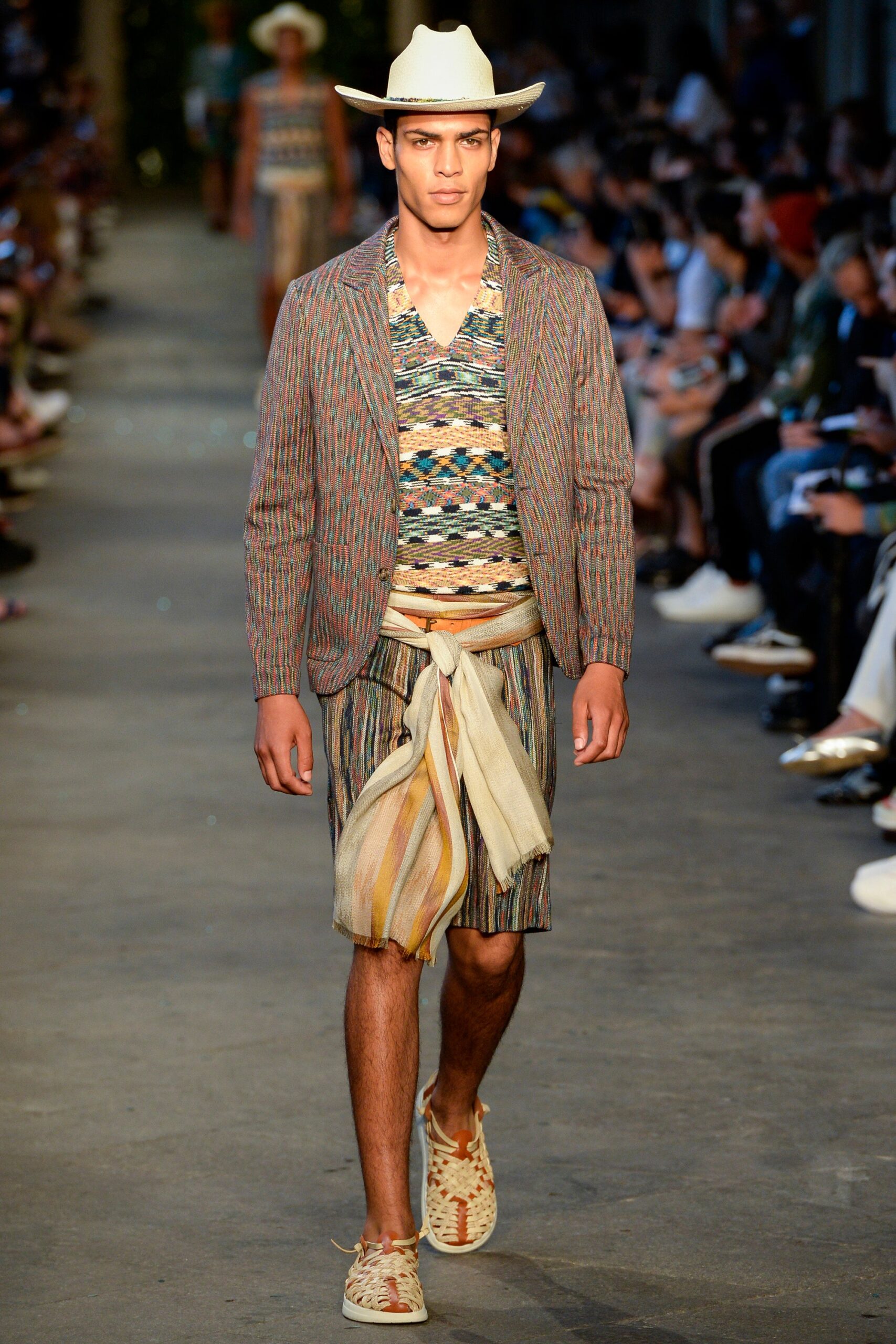 Missoni S/S 17 Menswear Look 1