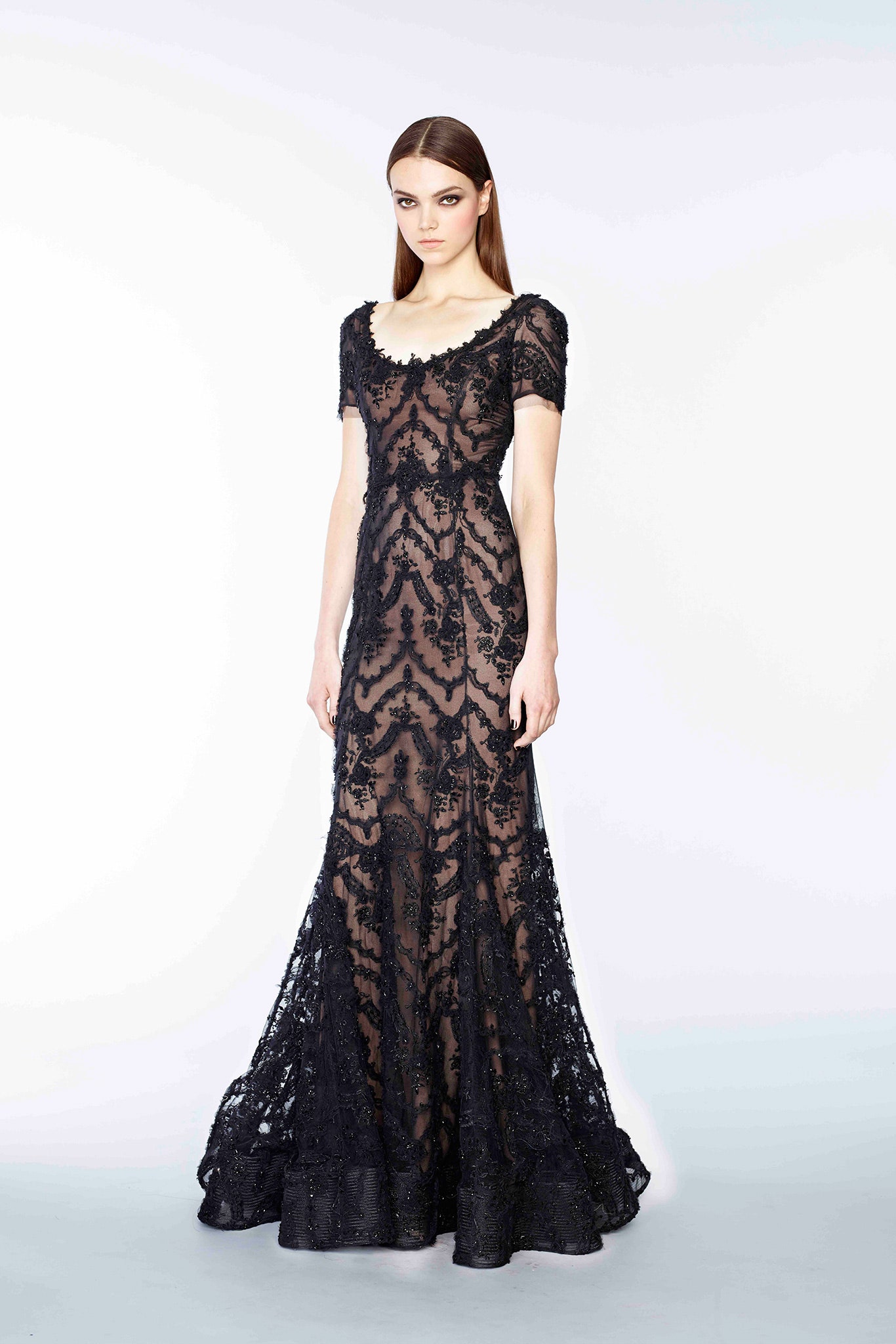 Marchesa F/W 15 Look 12