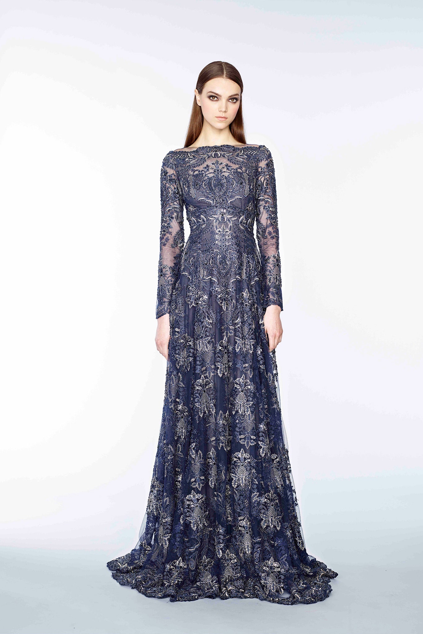 Marchesa F/W 15 Look 17