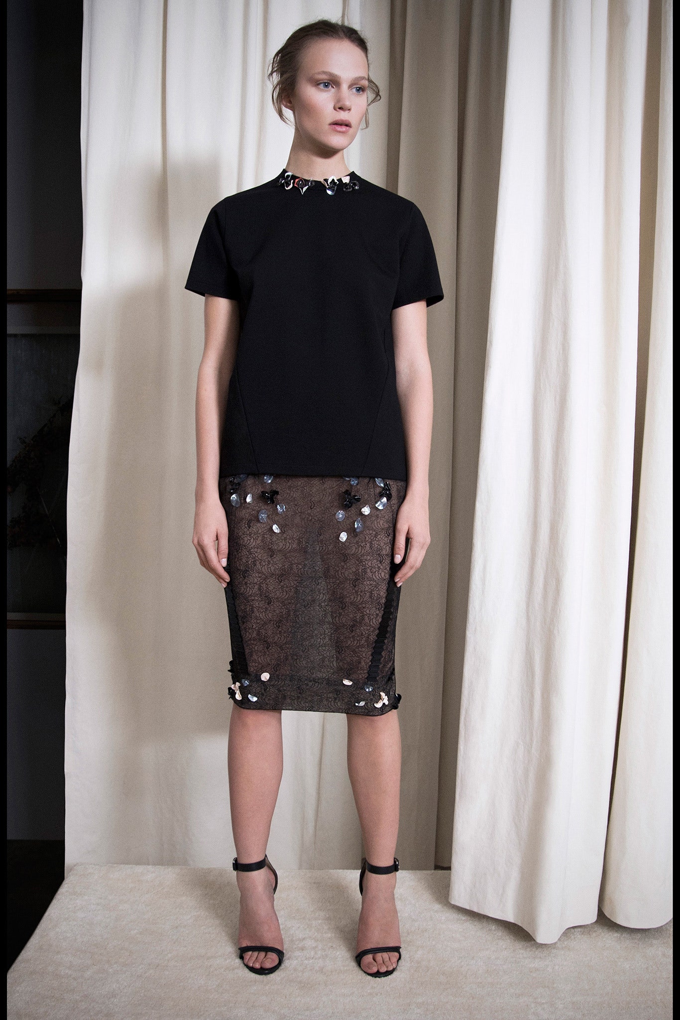 Marios Schwab Resort 14 Look 11